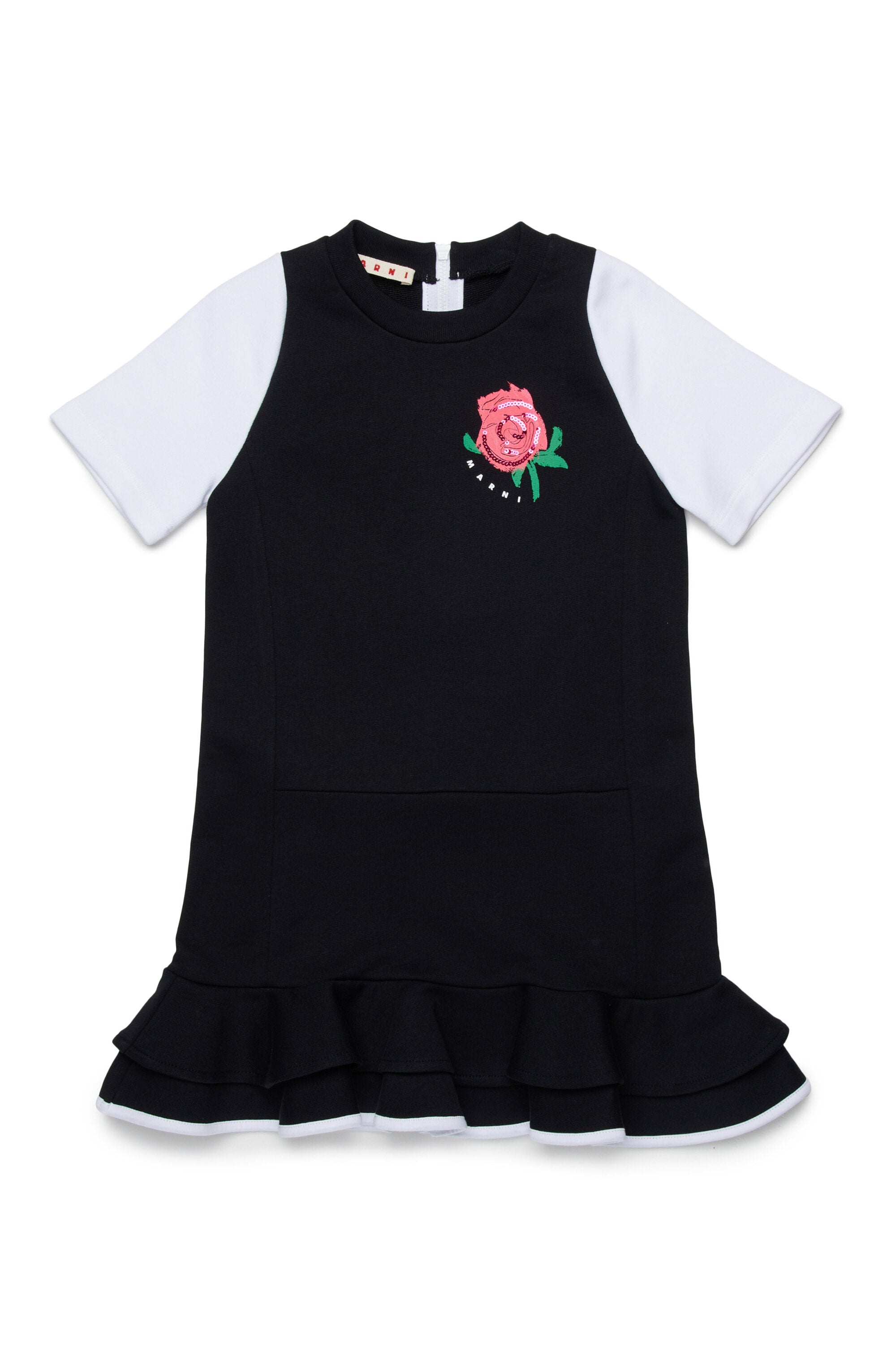 Robe courte avec logo
