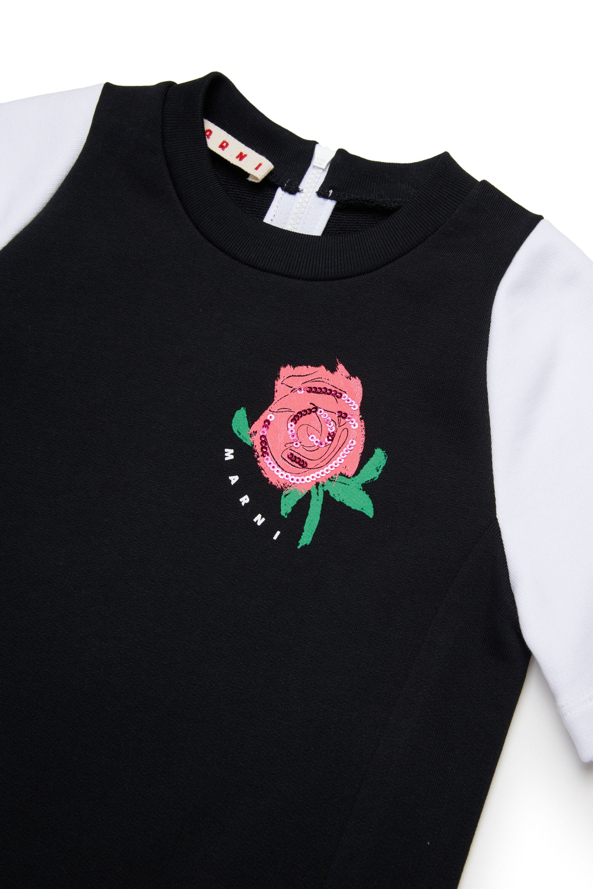 Robe courte avec logo