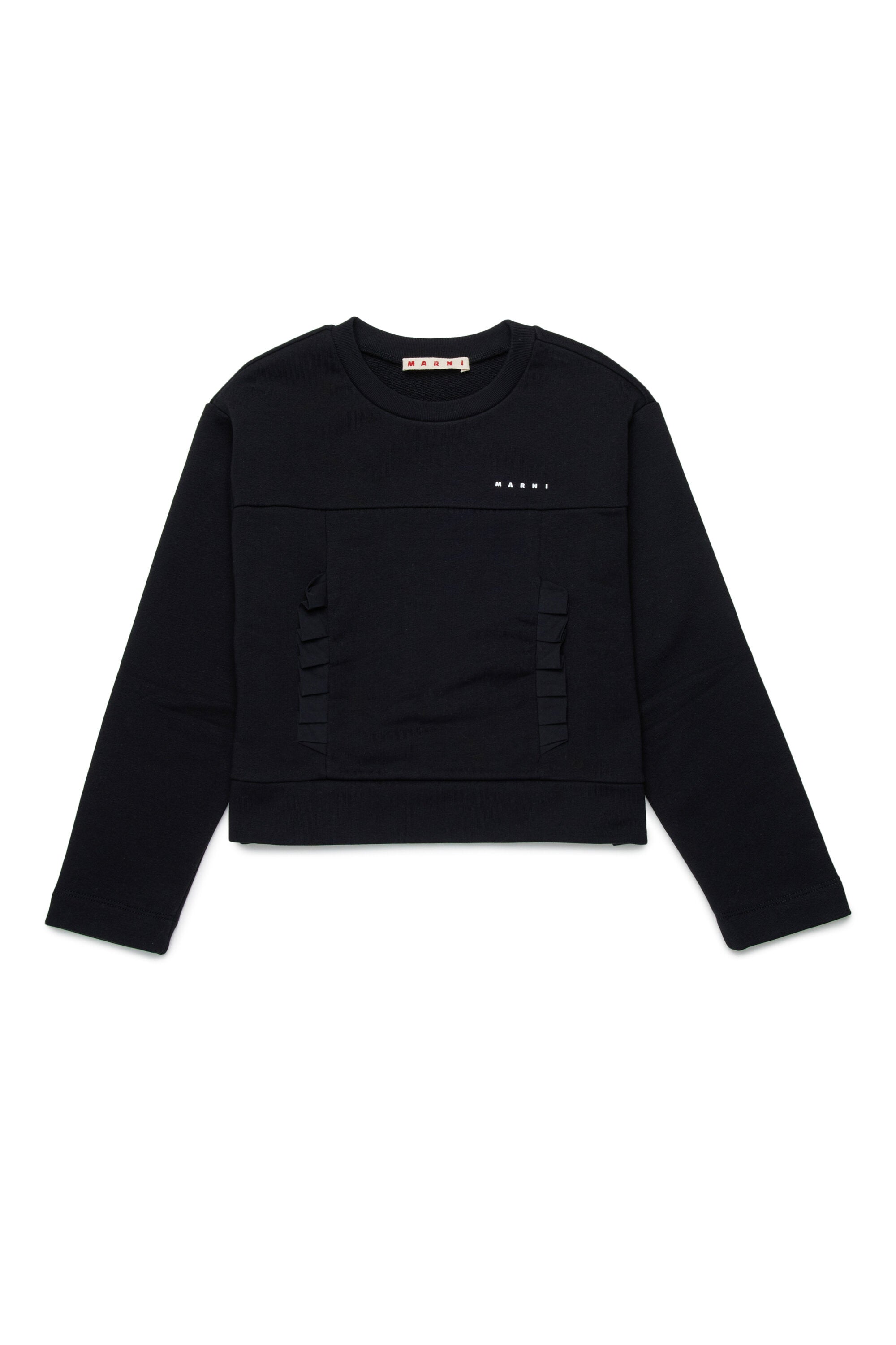 Sweat-shirt à col rond avec logo