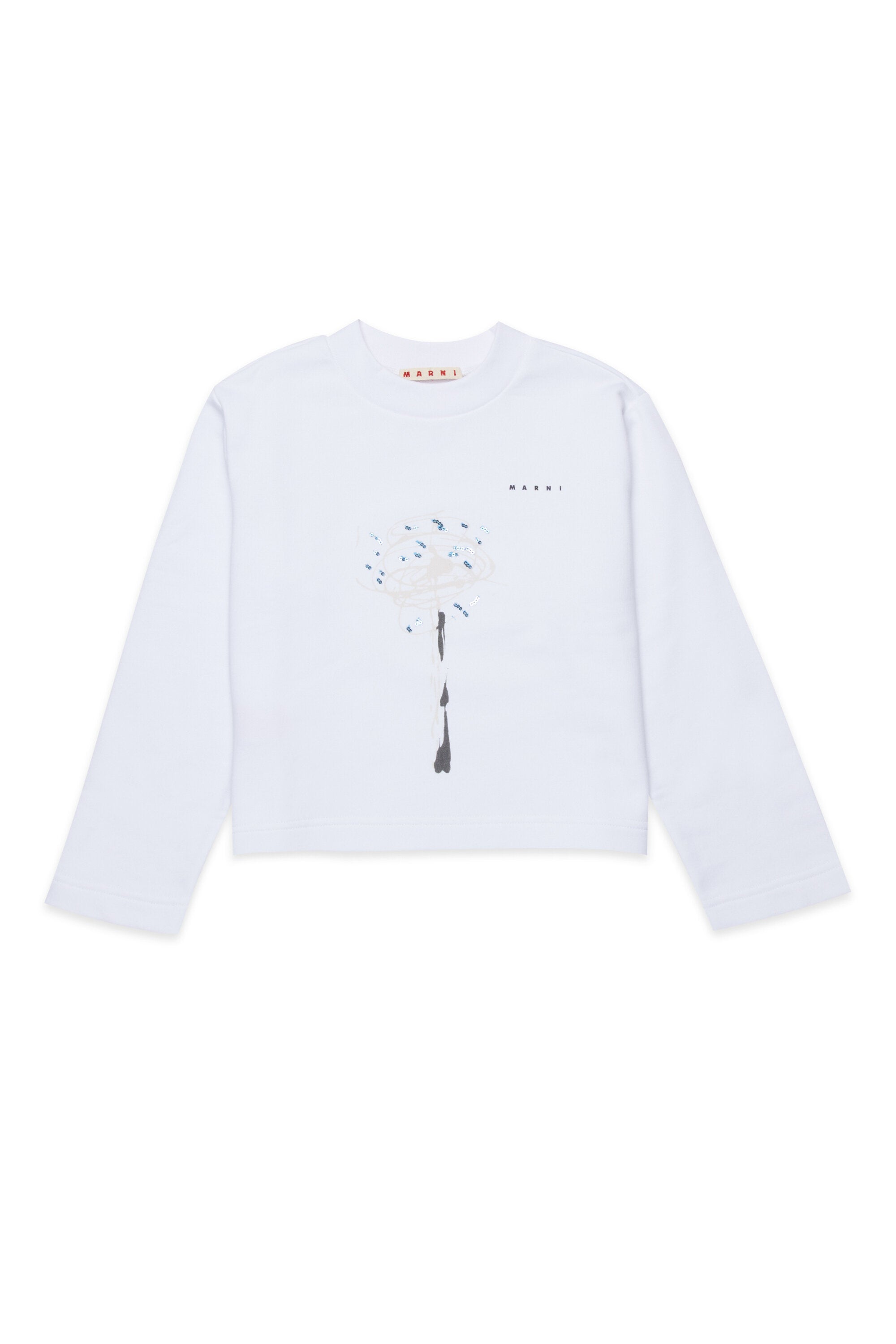 Sweat-shirt à col rond avec logo