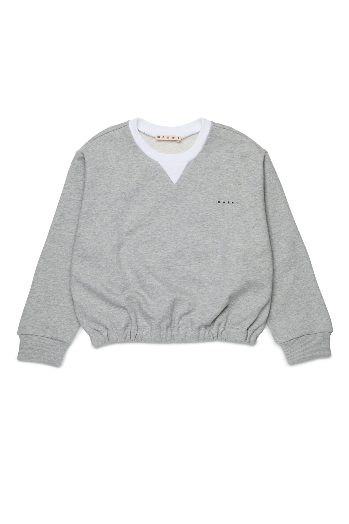 Sweat-shirt à col rond avec logo