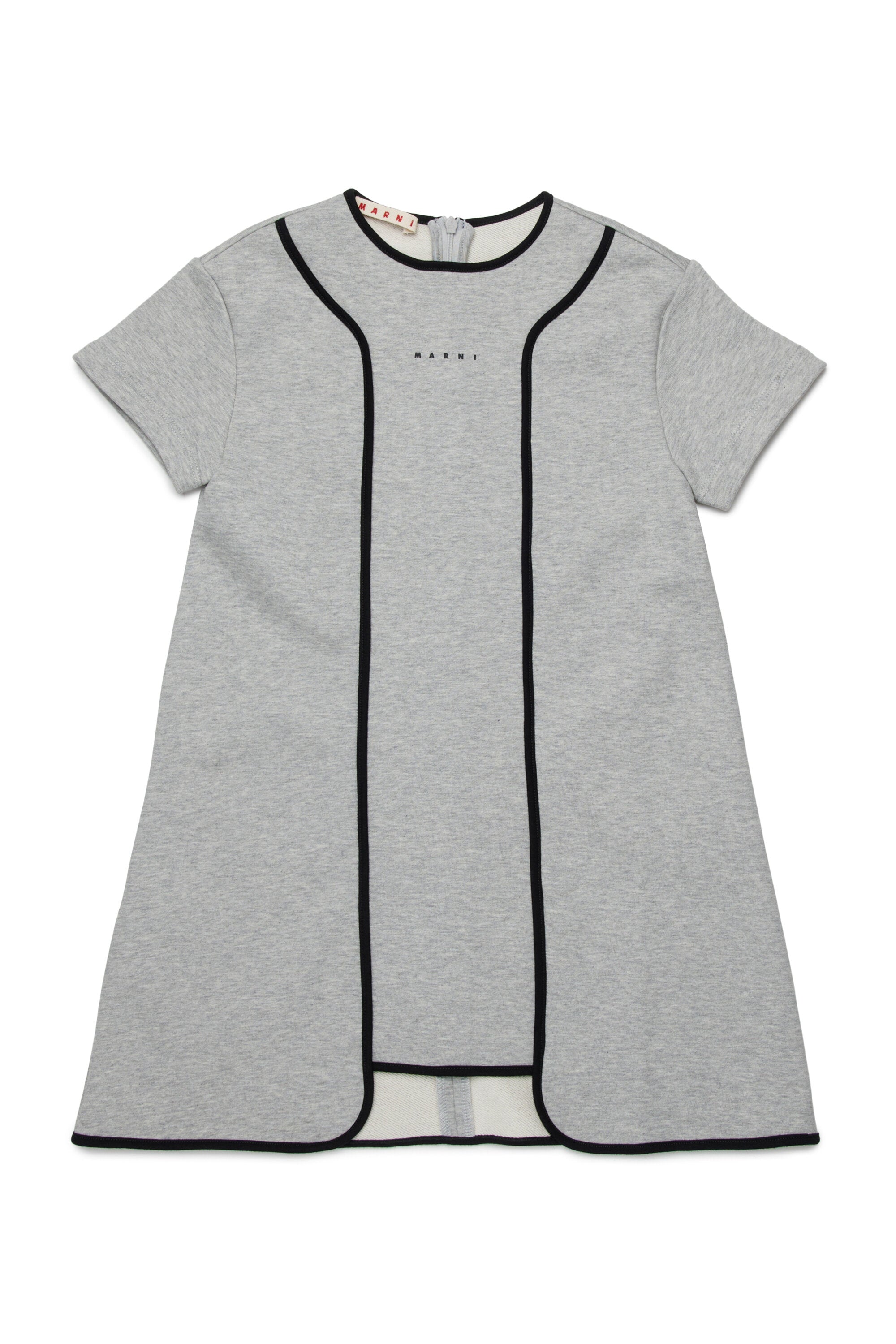 Robe à manches courtes et ligne droite