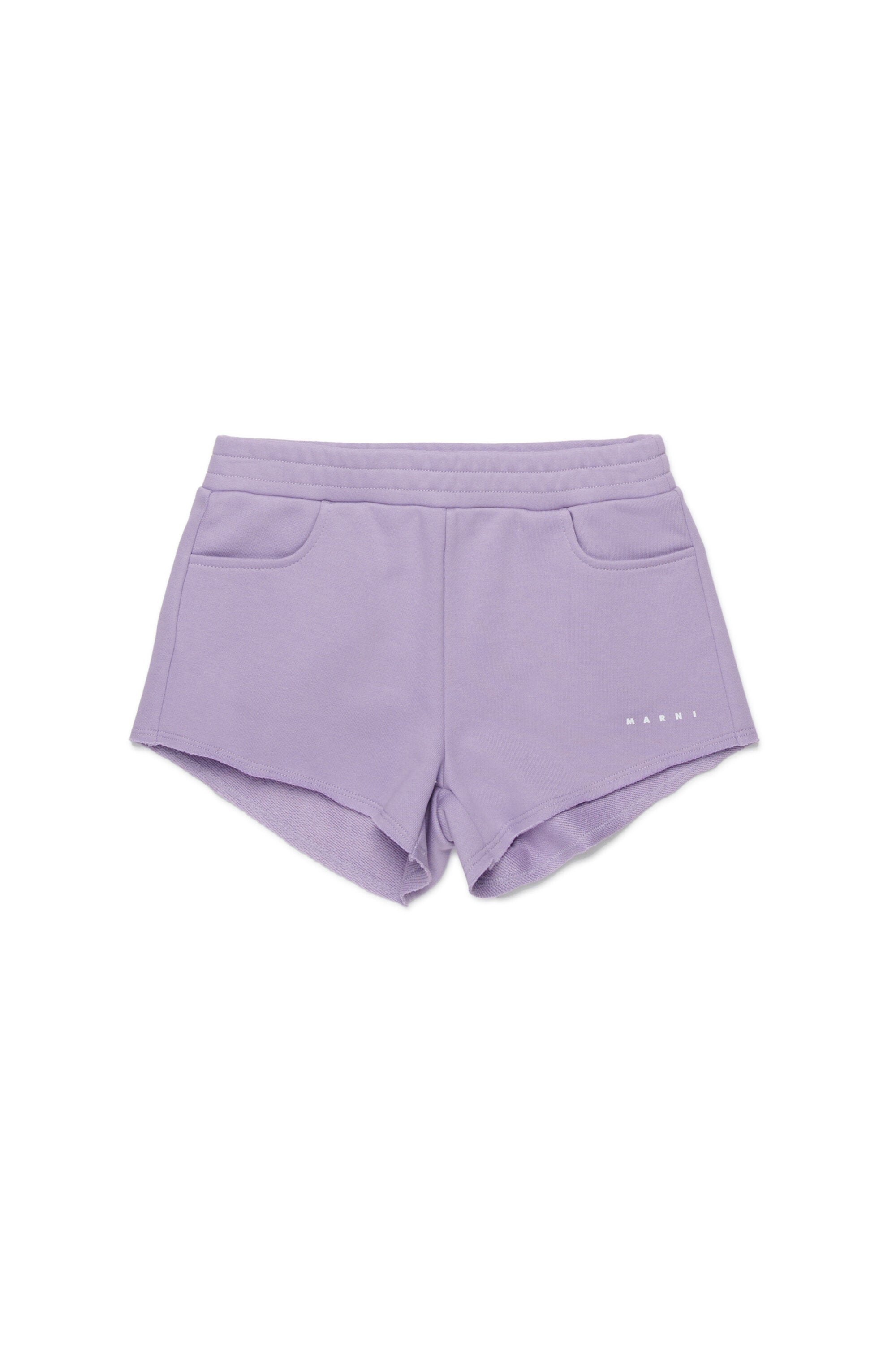 Short en molleton avec logo