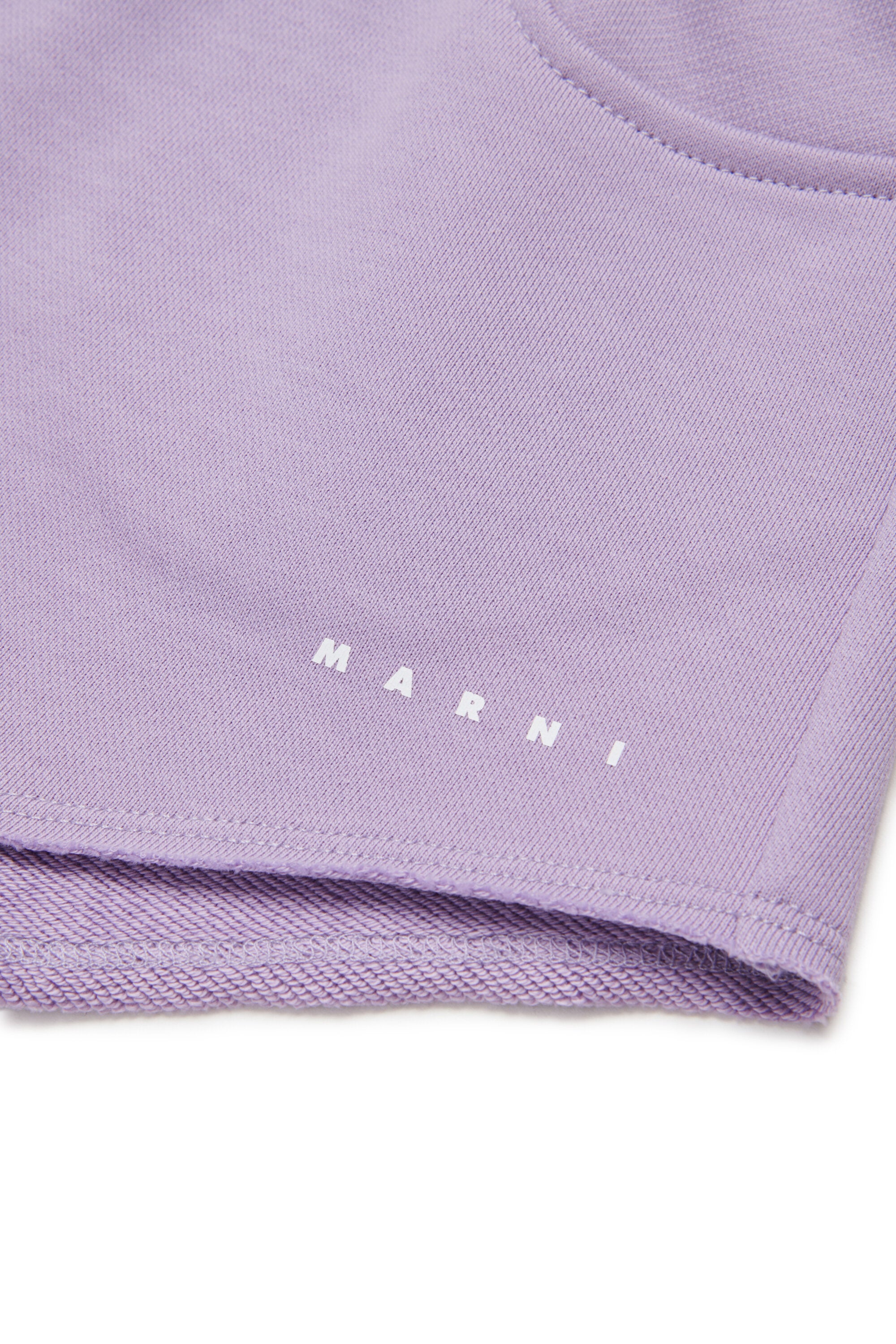 Short en molleton avec logo