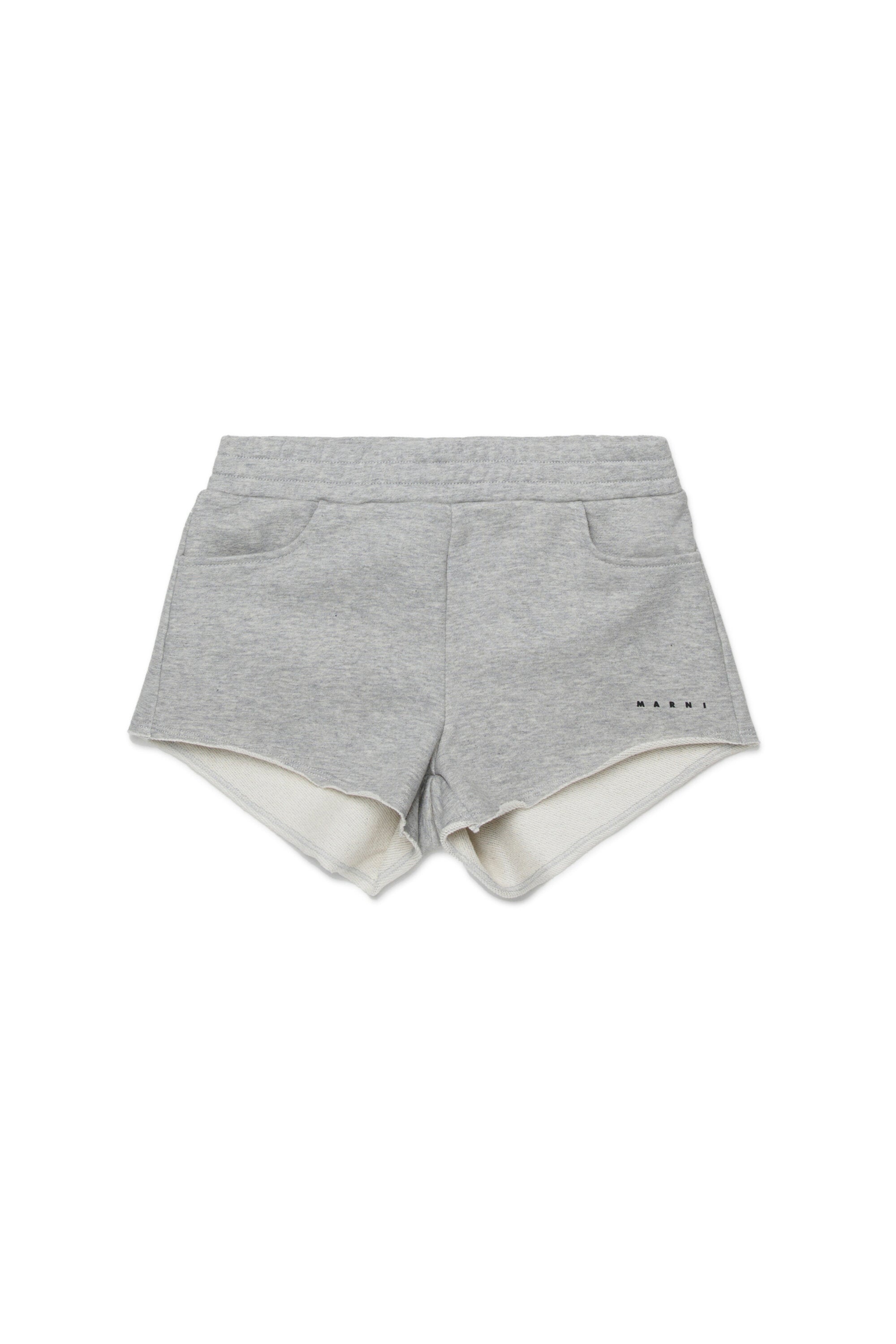 Short en molleton avec logo
