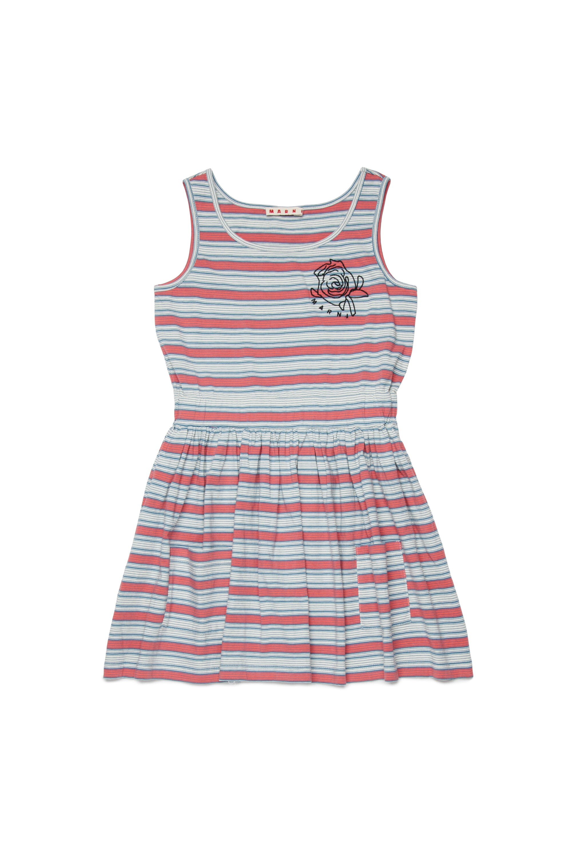 Robe sans manches avec logo