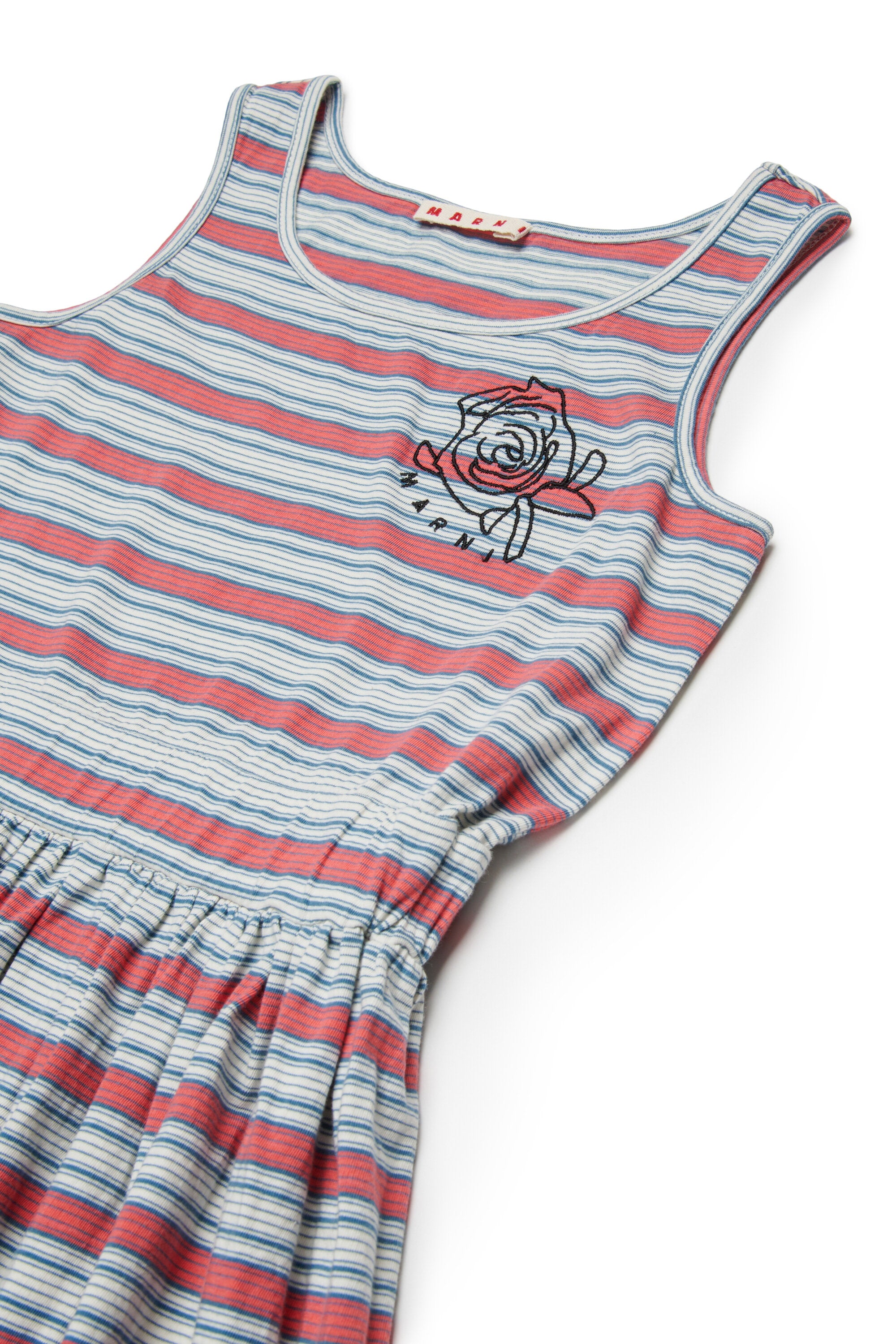 Robe sans manches avec logo