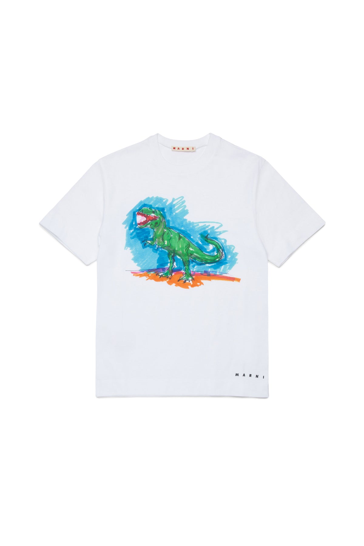 T-shirt avec imprimé dinosaure et logo