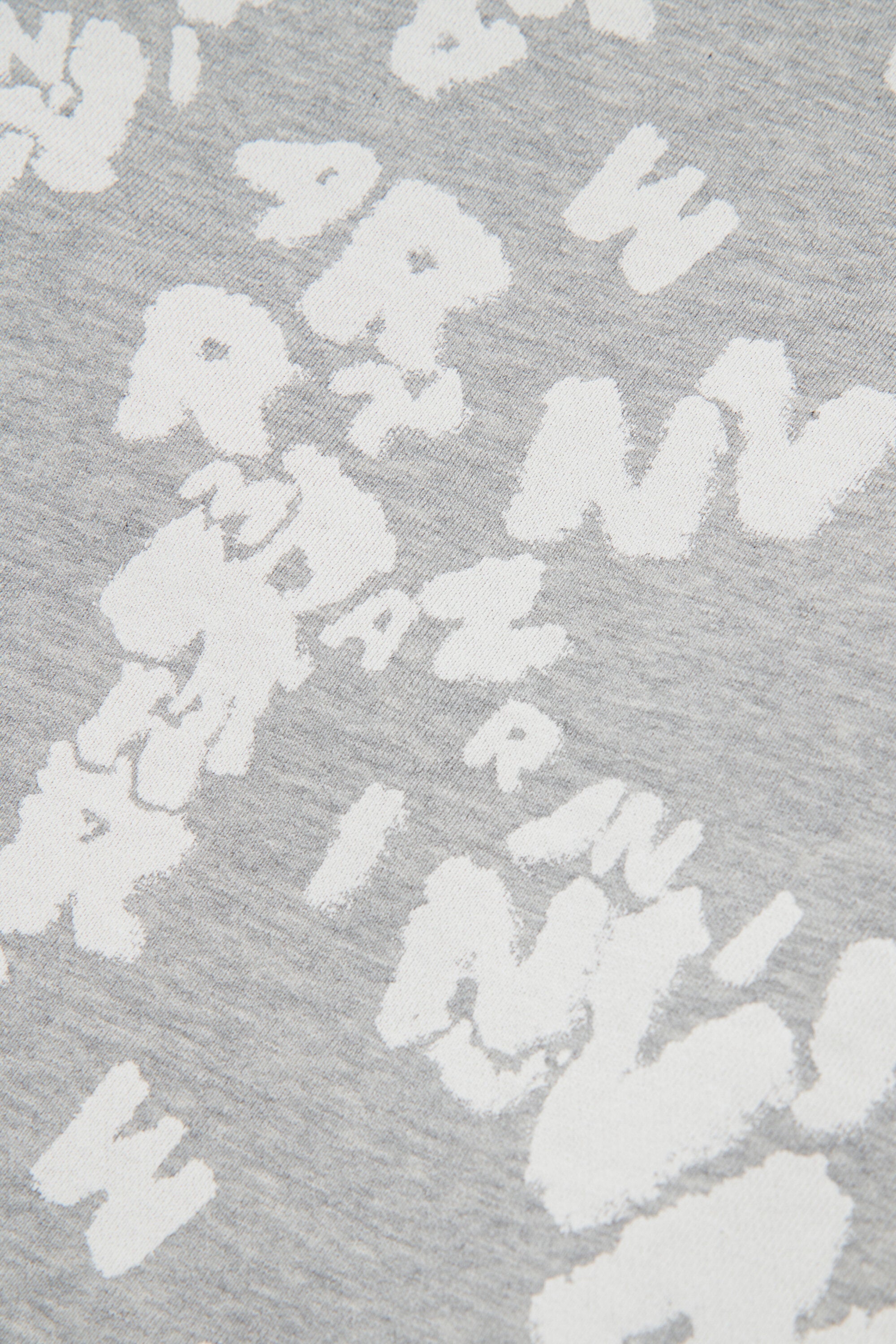 Sweat-shirt à col rond avec logo en all-over