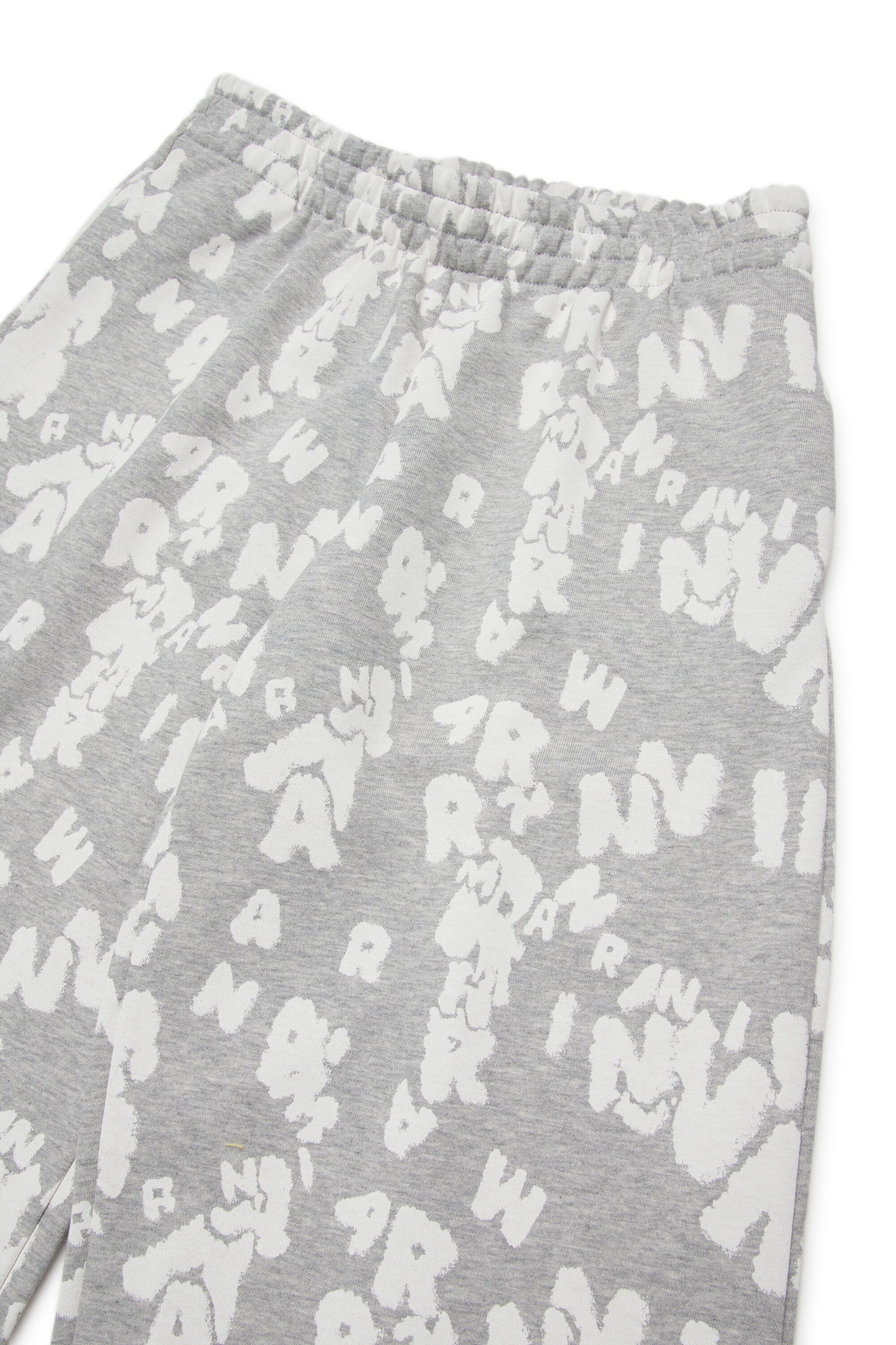 Pantalon en molleton à logo intégral