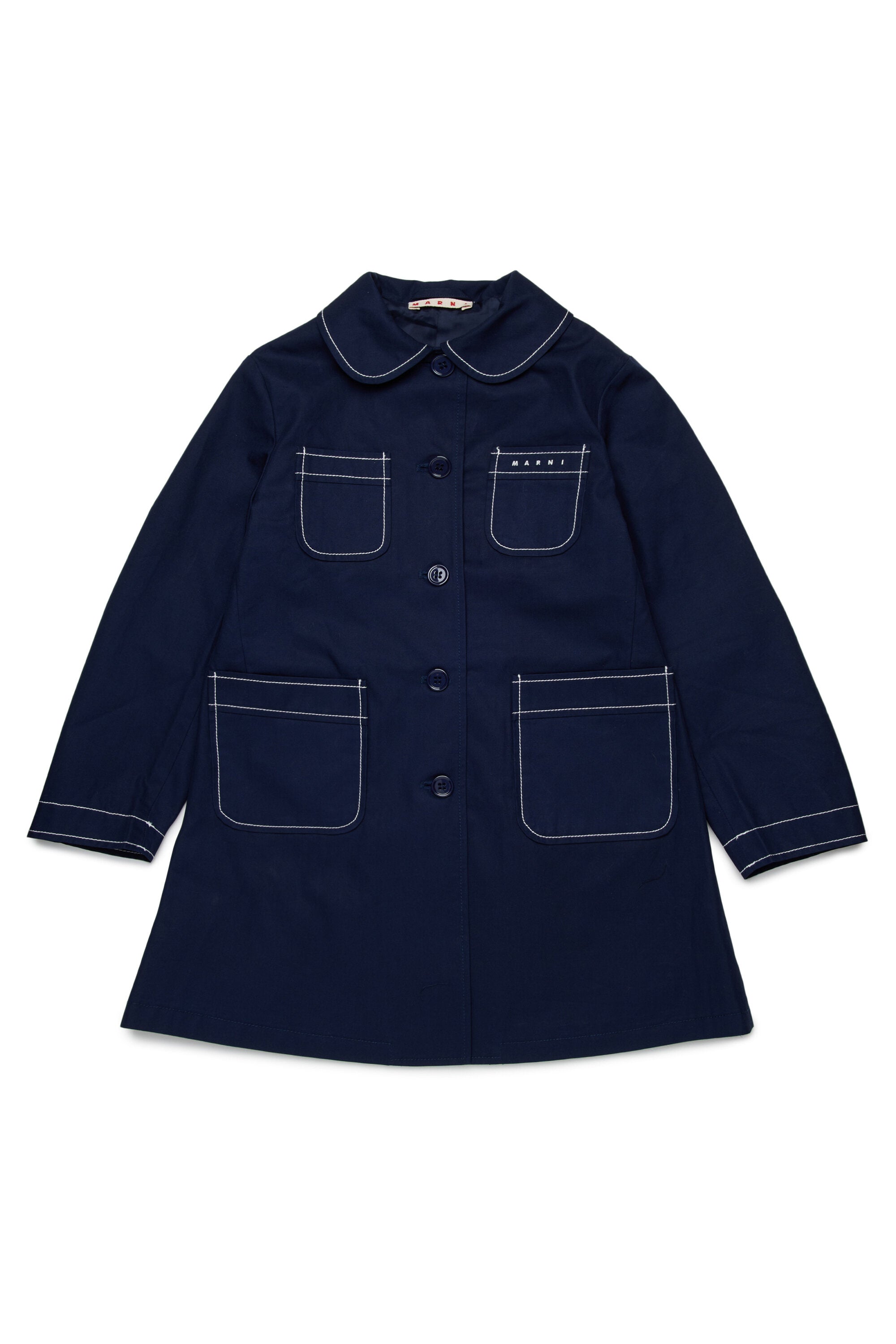 Jacket with printed logo