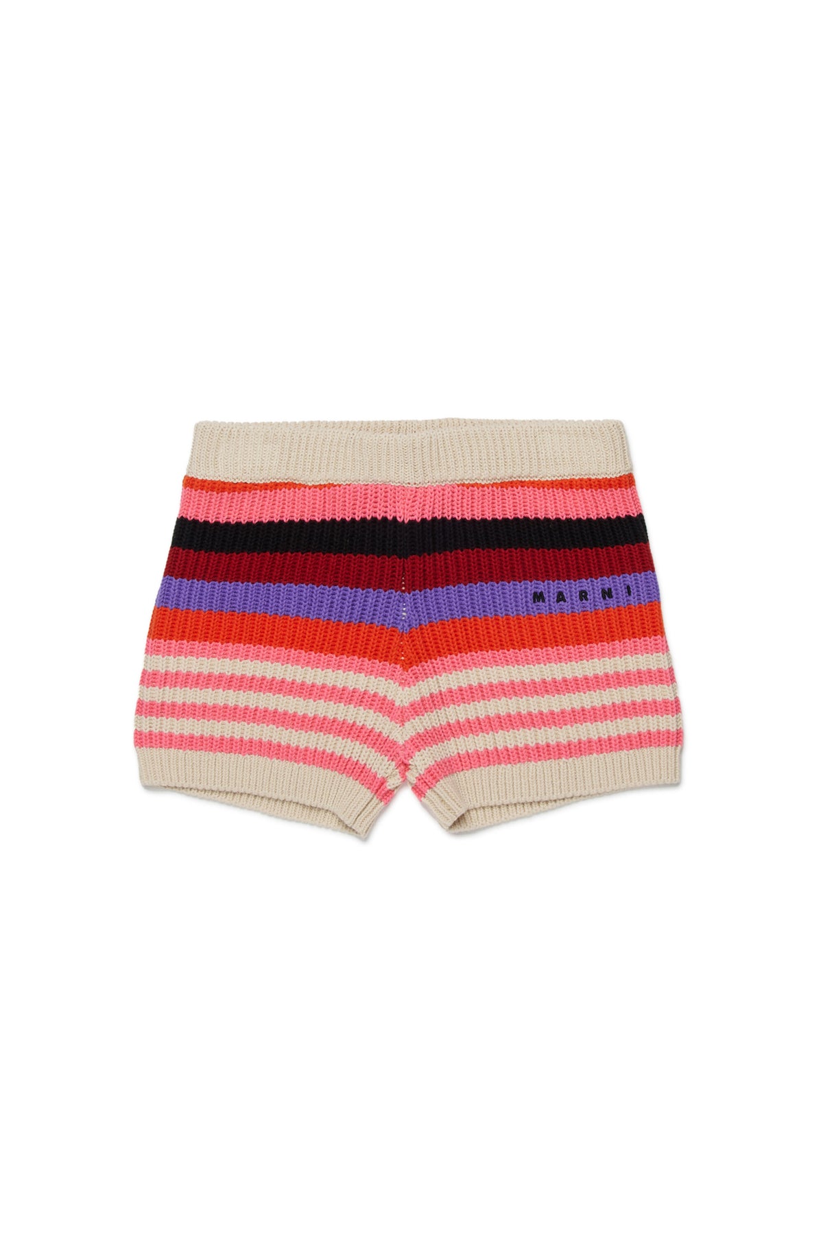 Shorts de punto con logo
