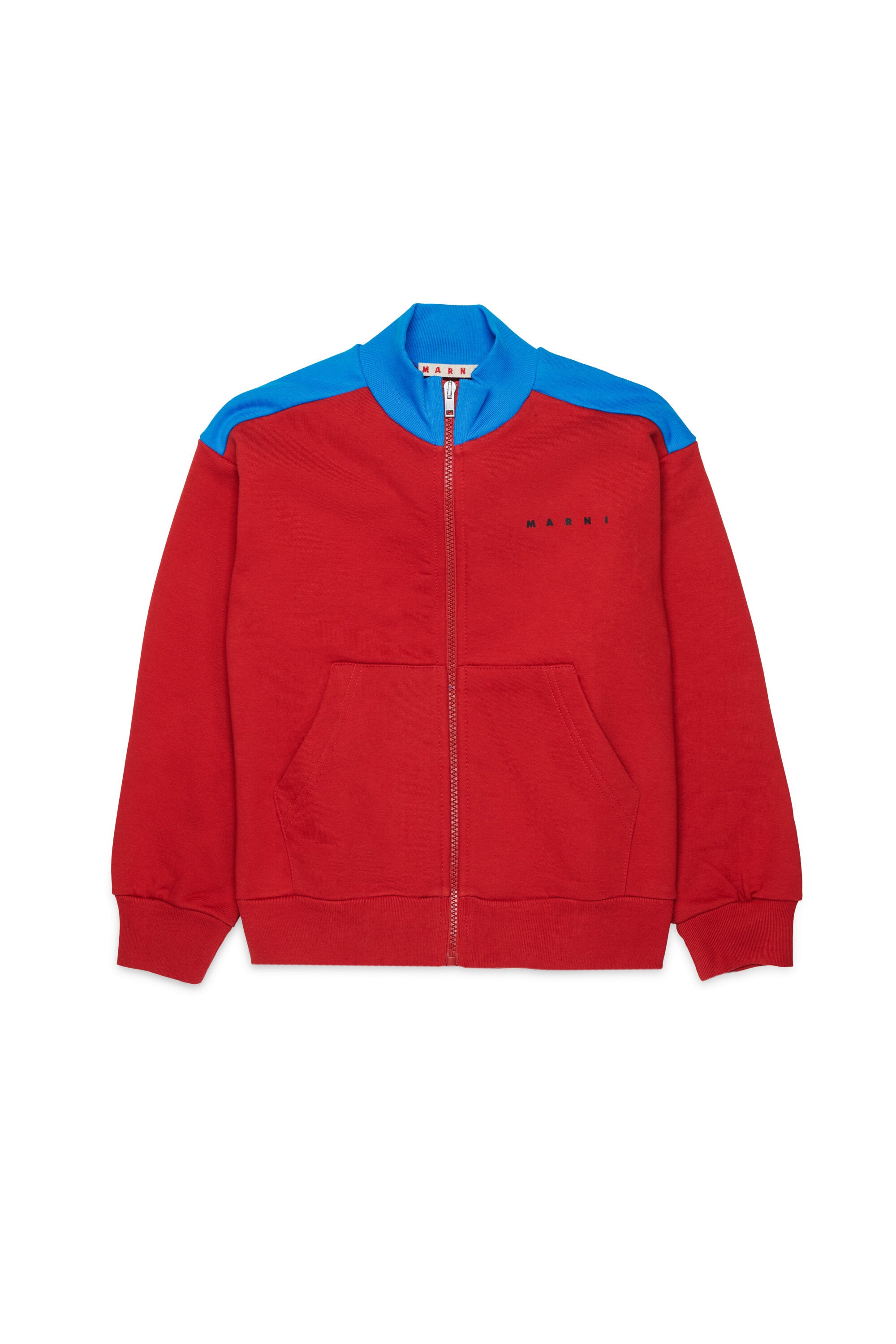 Sweat à fermeture zippée complète avec logo
