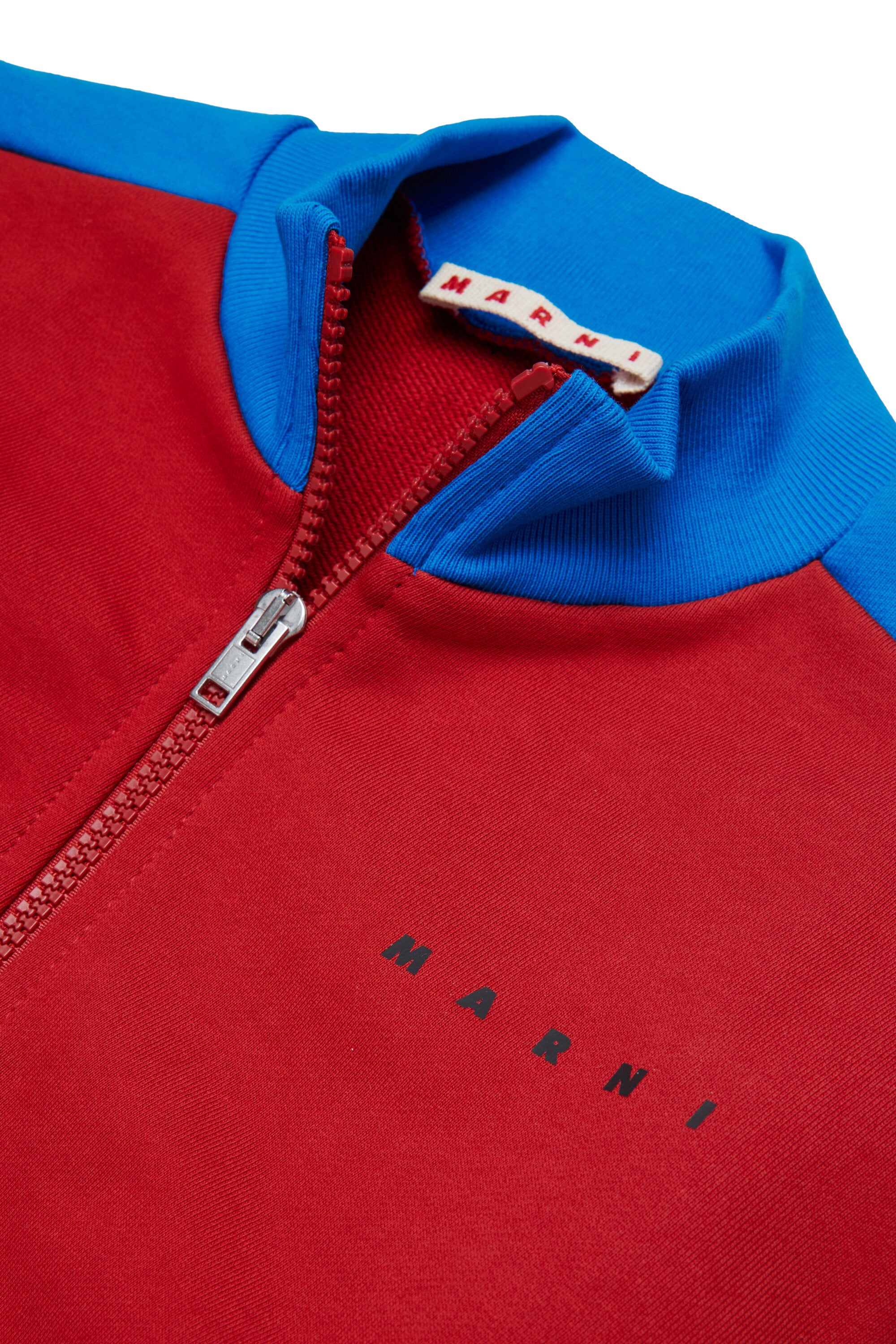 Sweat à fermeture zippée complète avec logo