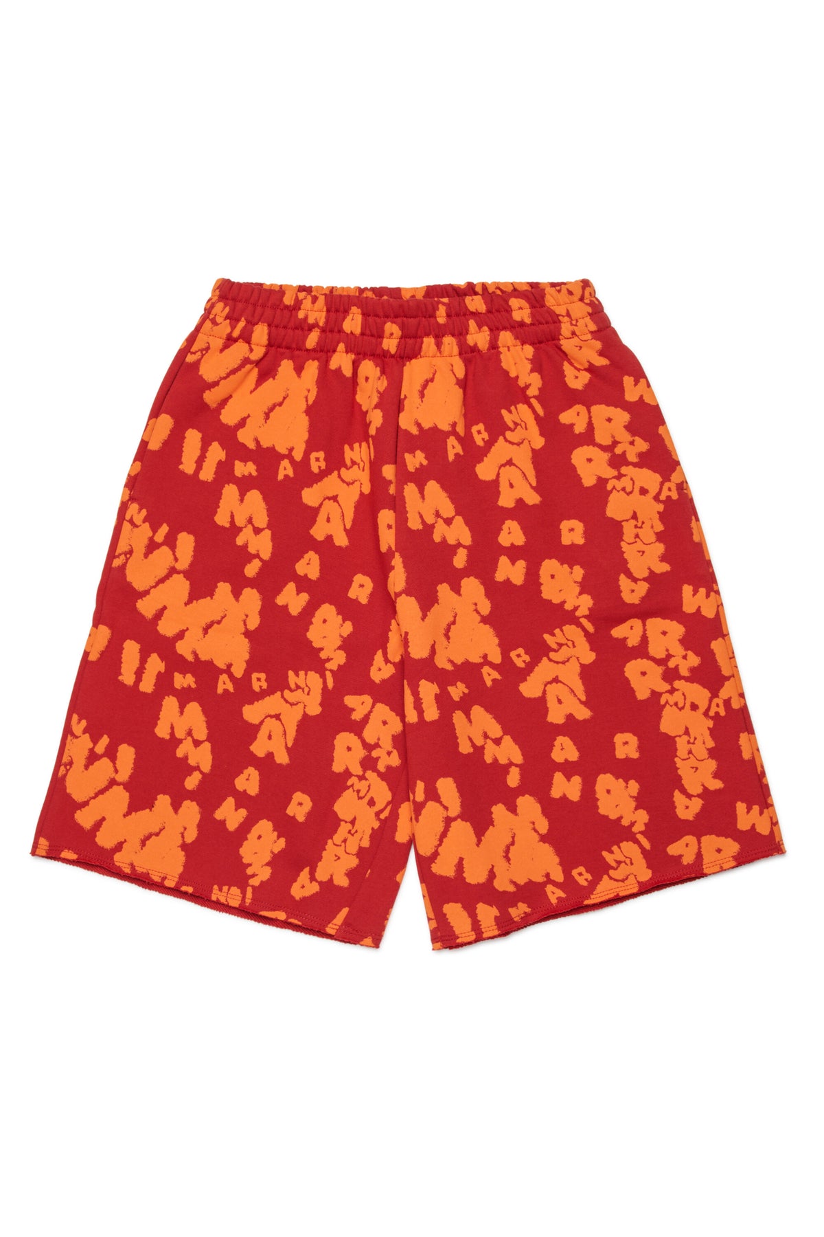 Short en molleton à logo intégral