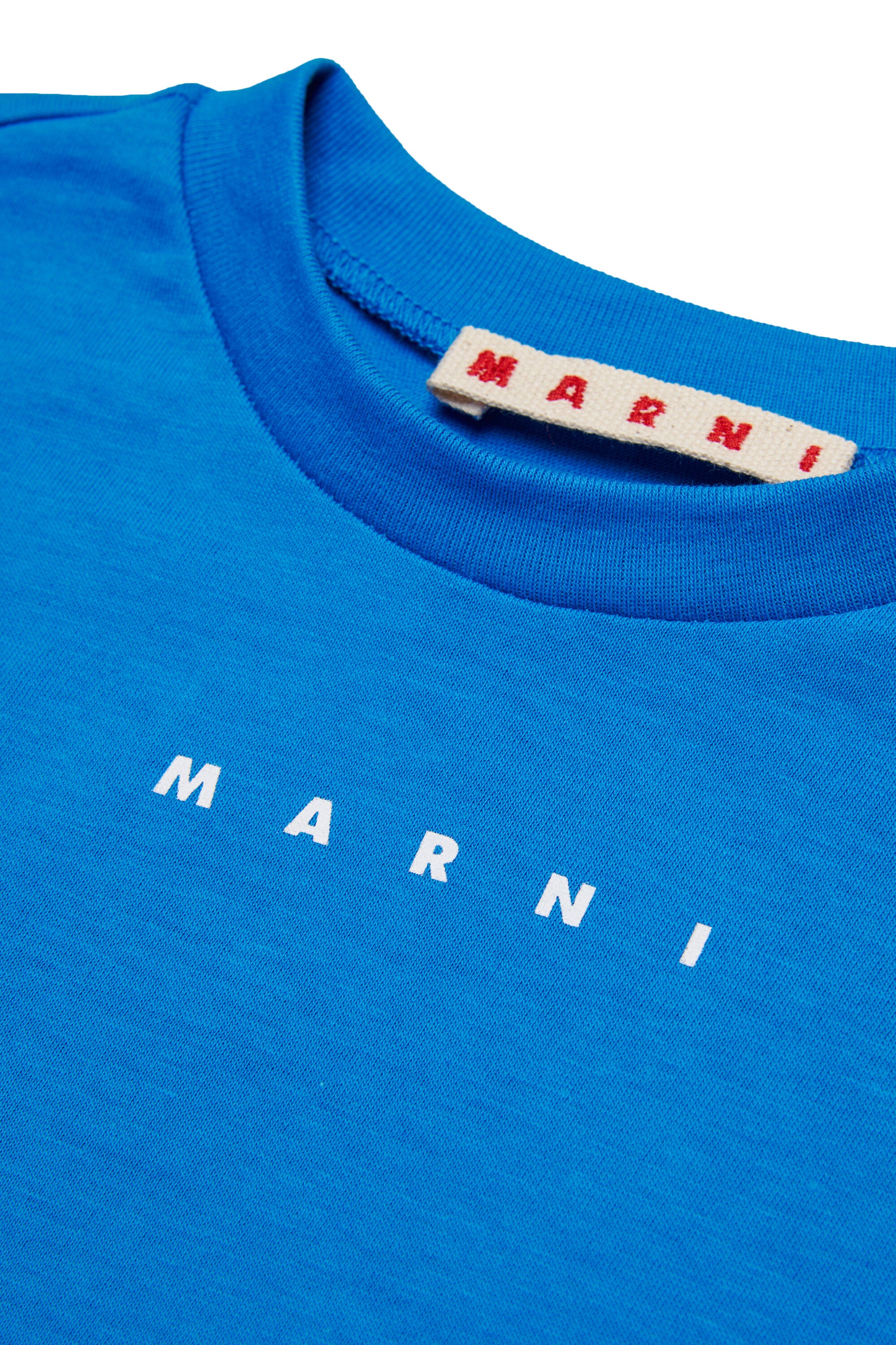 T-shirt en jersey avec logo Marni