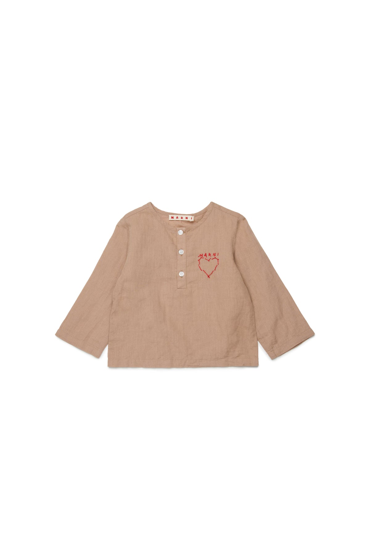 Chemise à manches longues avec logo