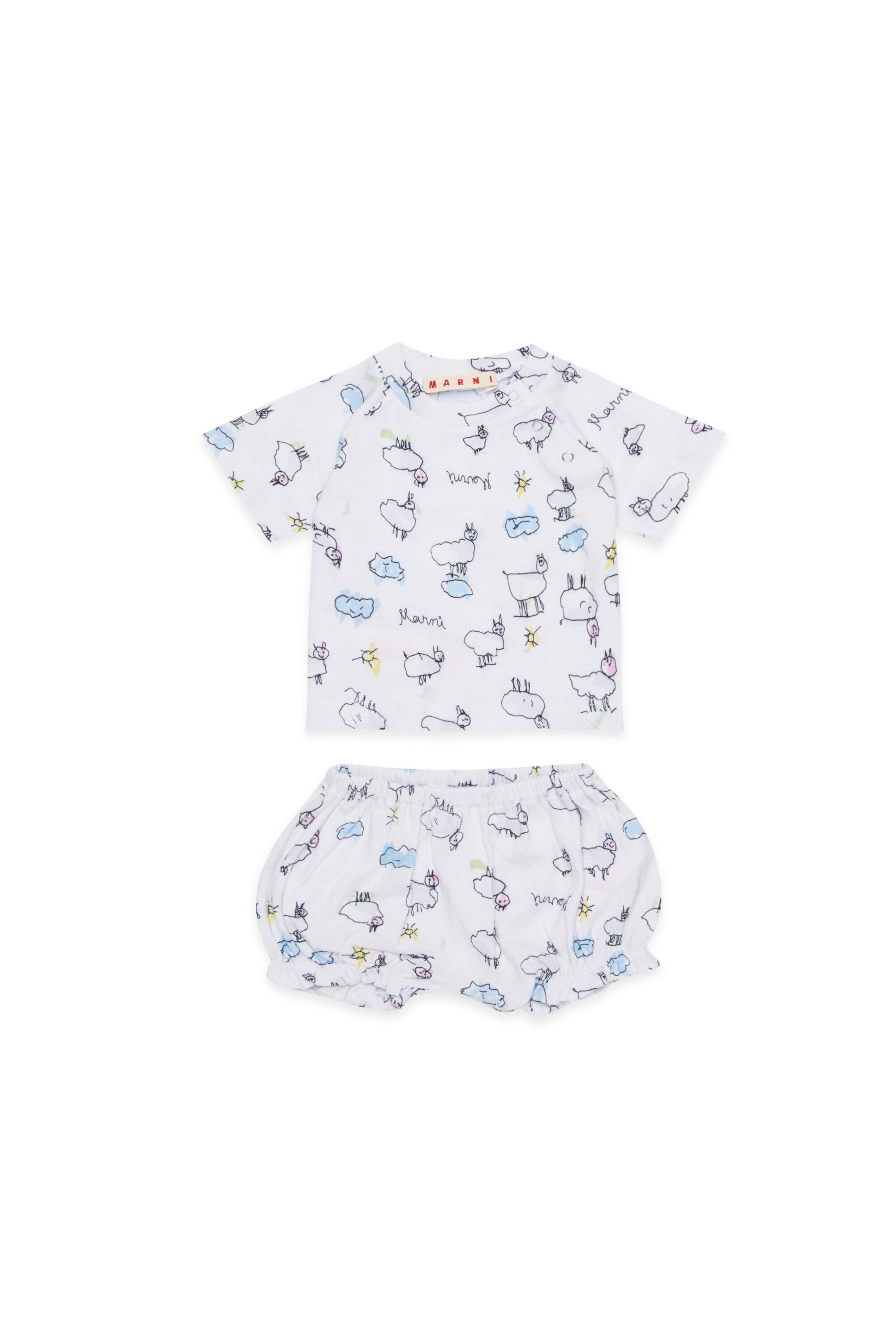 Ensemble pour bébé avec imprimé allover