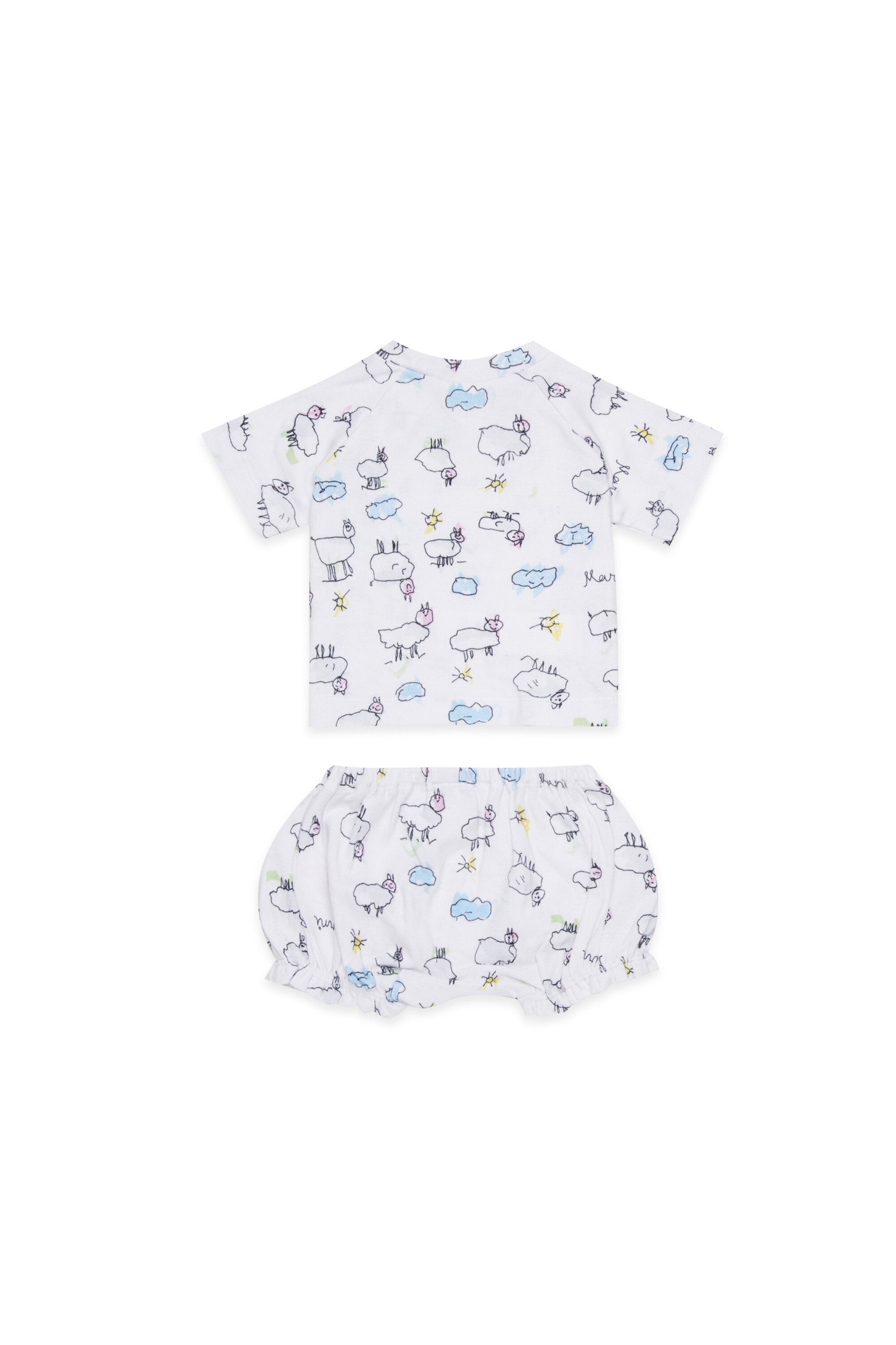 Ensemble pour bébé avec imprimé allover