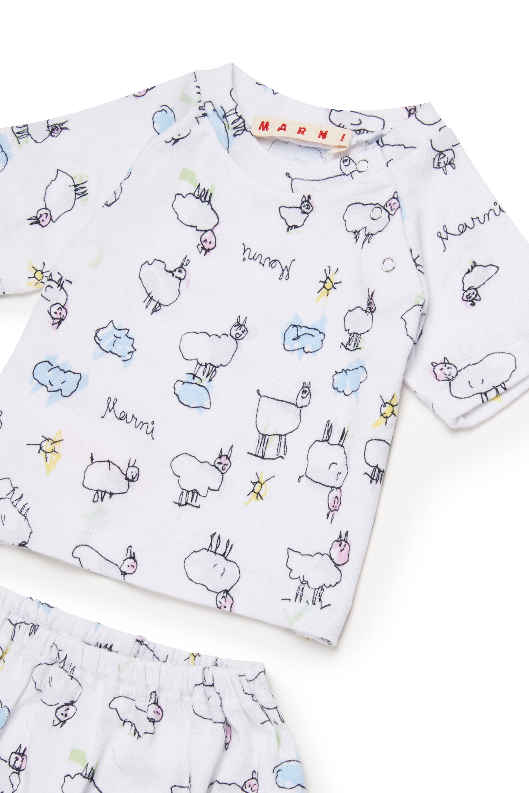 Ensemble pour bébé avec imprimé allover