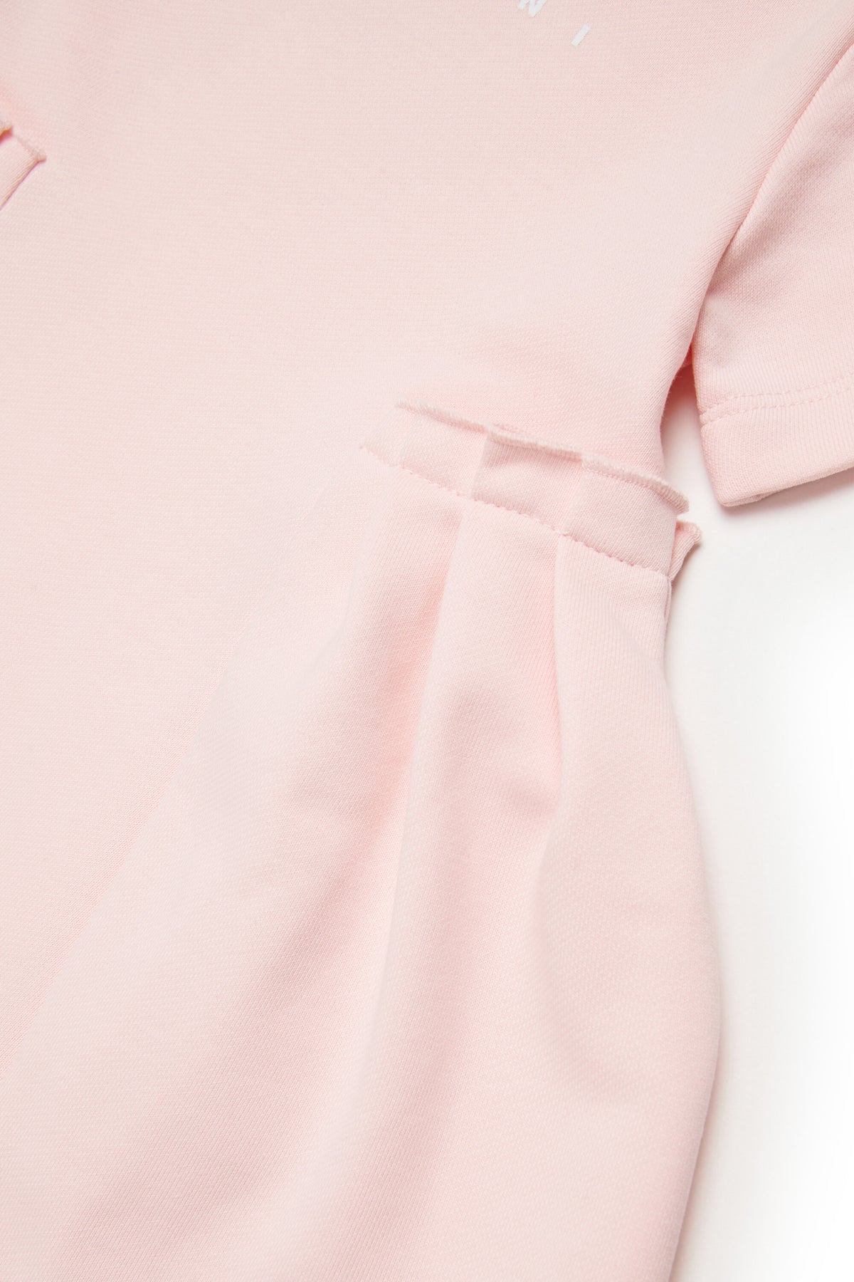 Vestido corto con logo