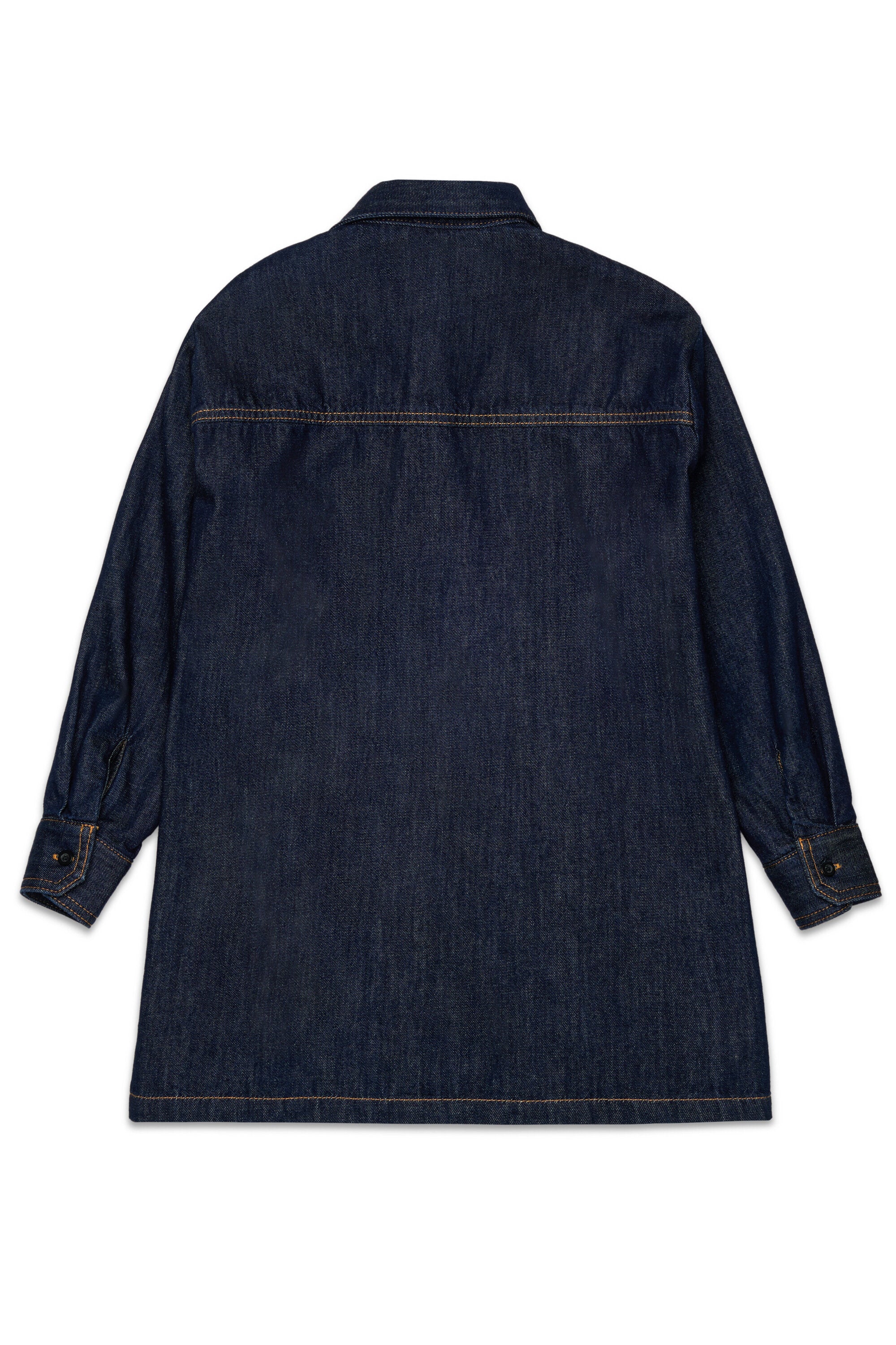 Robe en denim avec logo