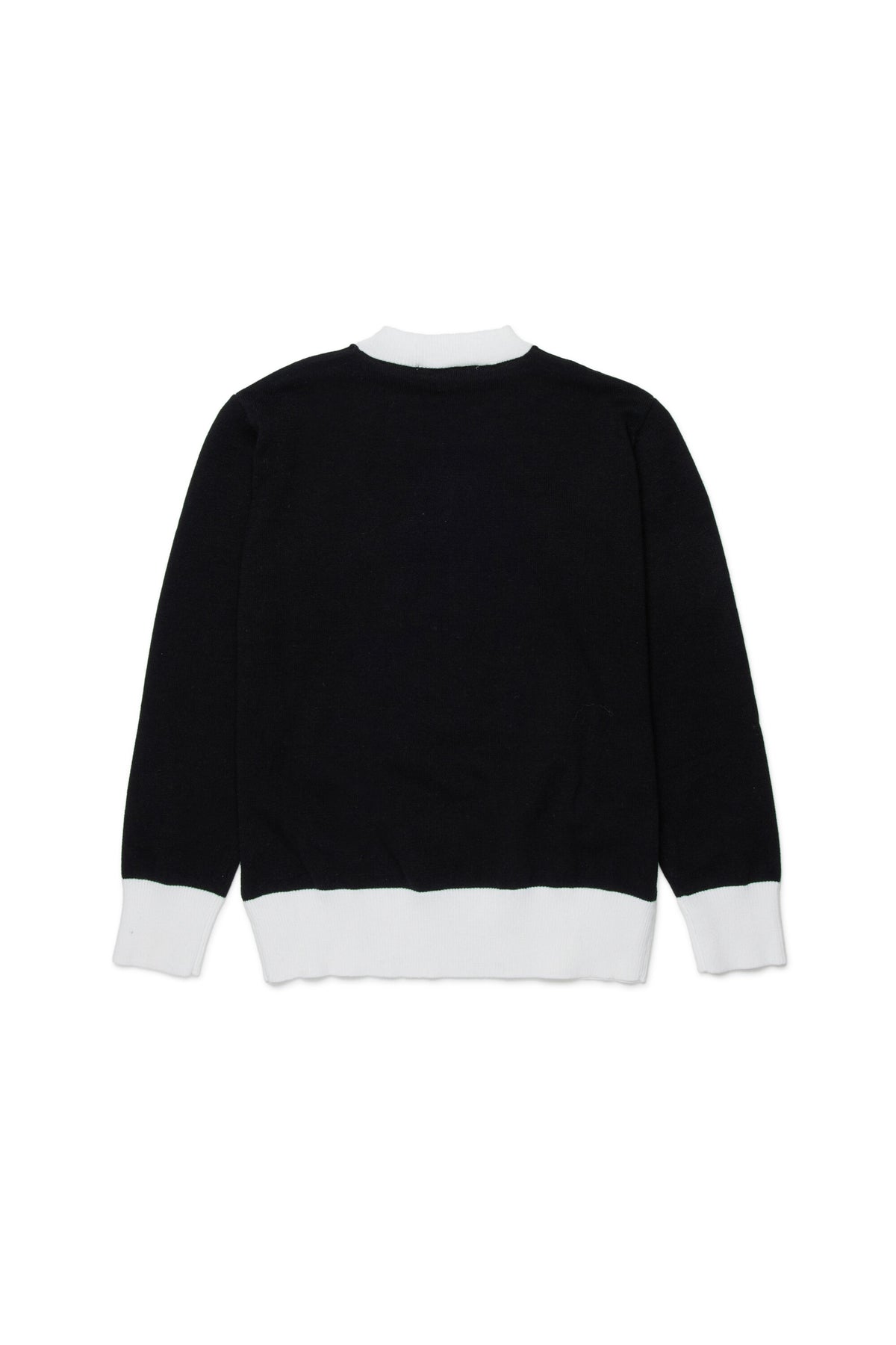 Crew-neck pullover with logo