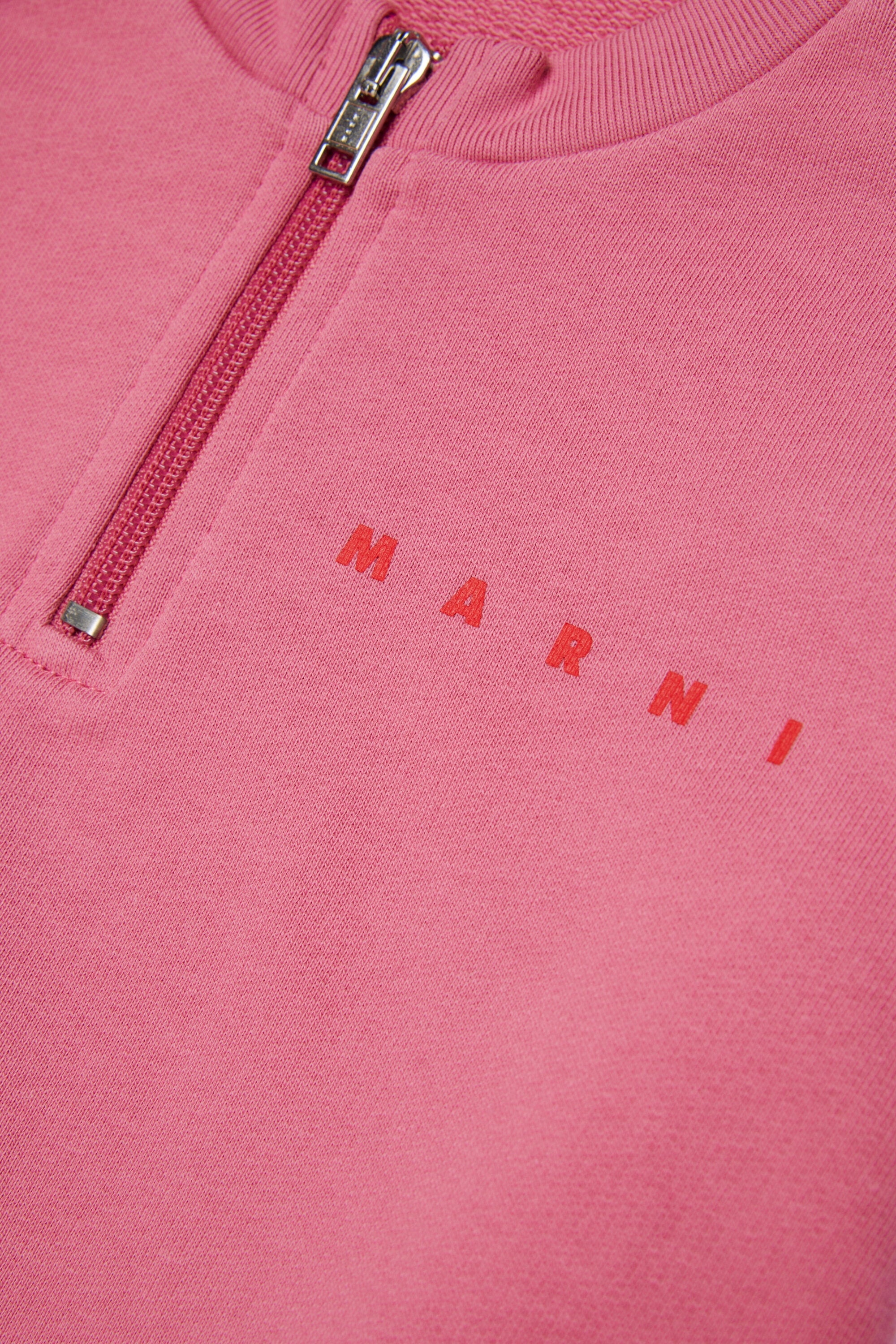 Robe en molleton avec logo