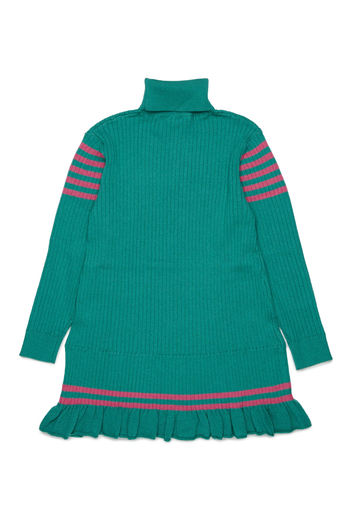 Long-sleeved dress with logo