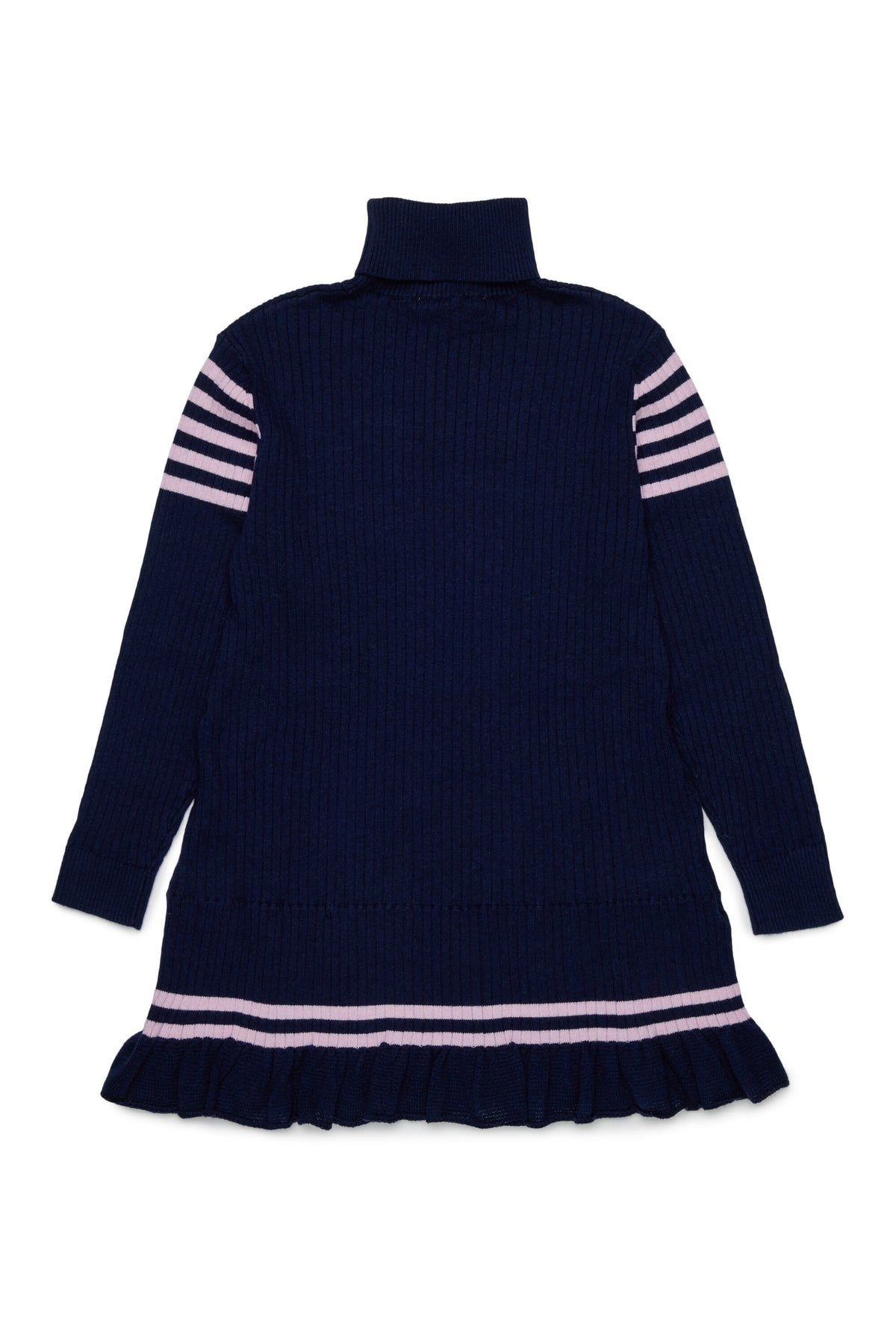 Long-sleeved dress with logo