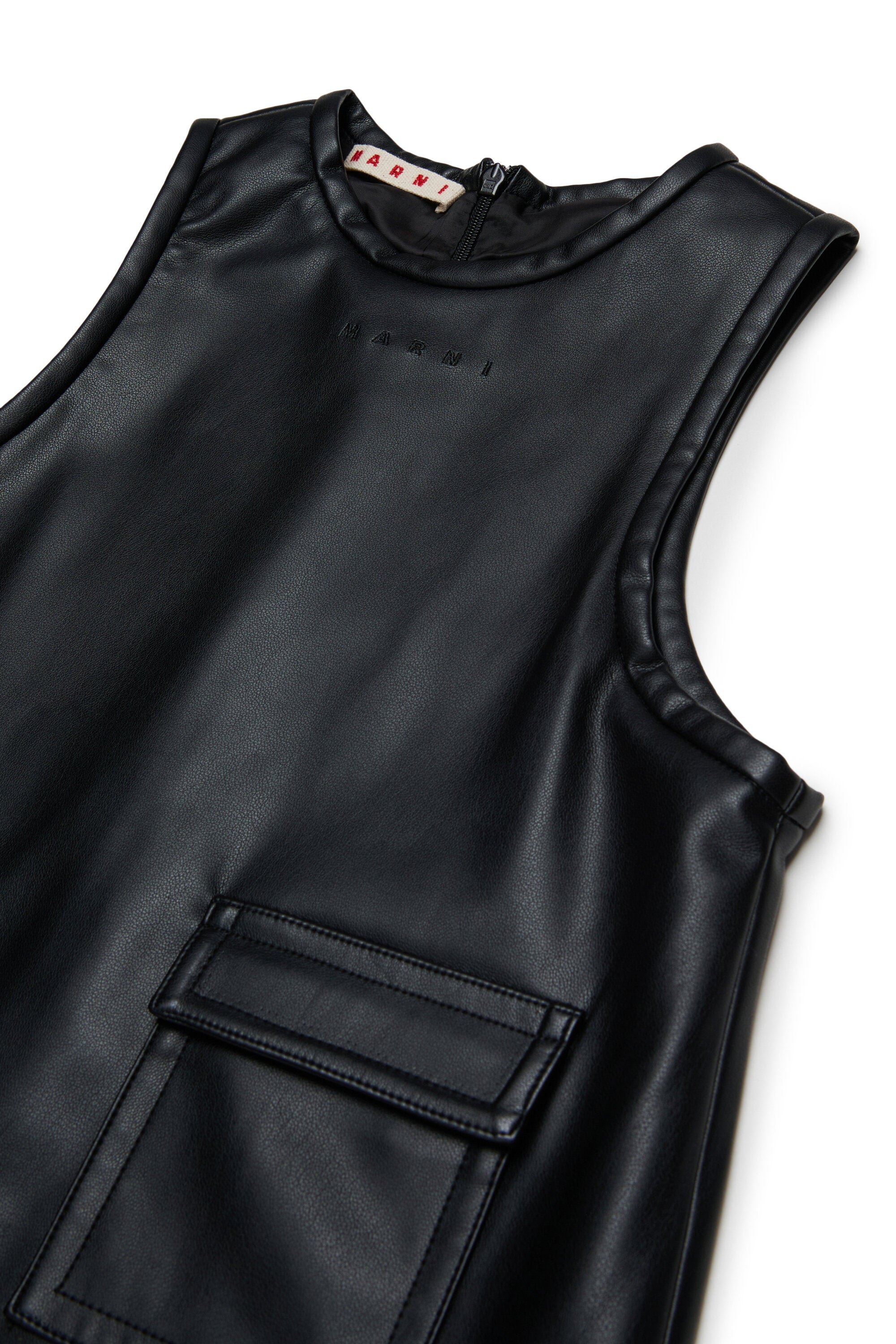 Robe sans manches avec poche