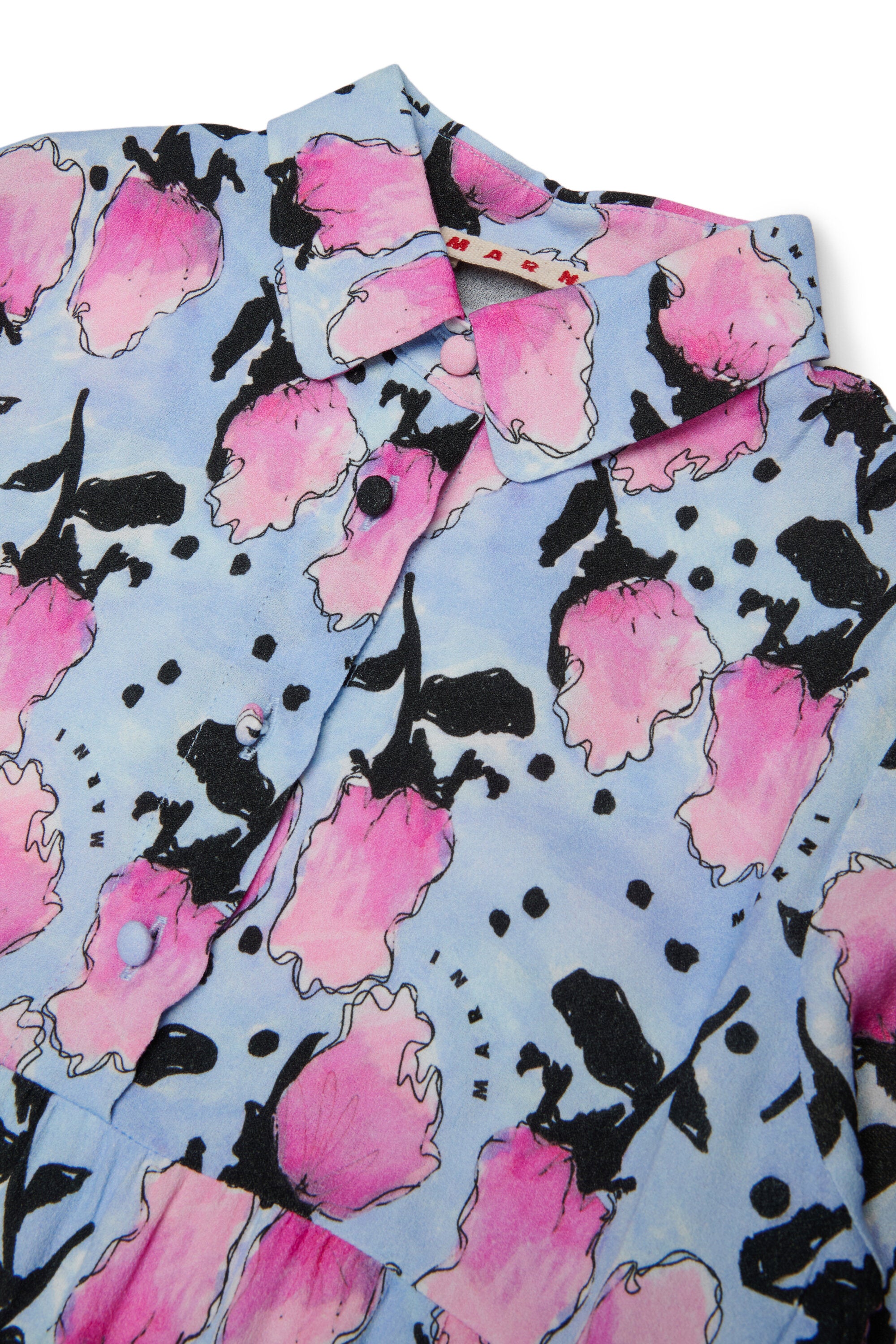 Robe à motif fleuri