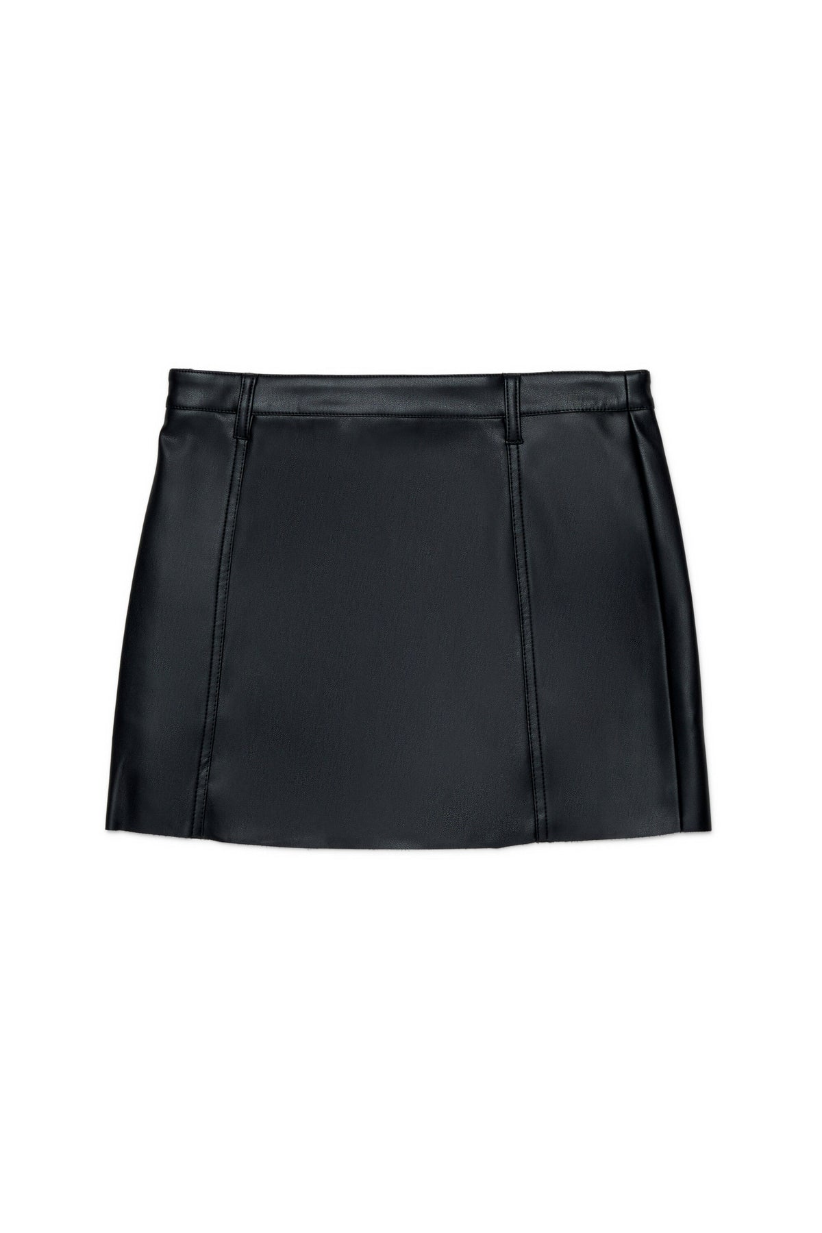 Mini skirt with logo