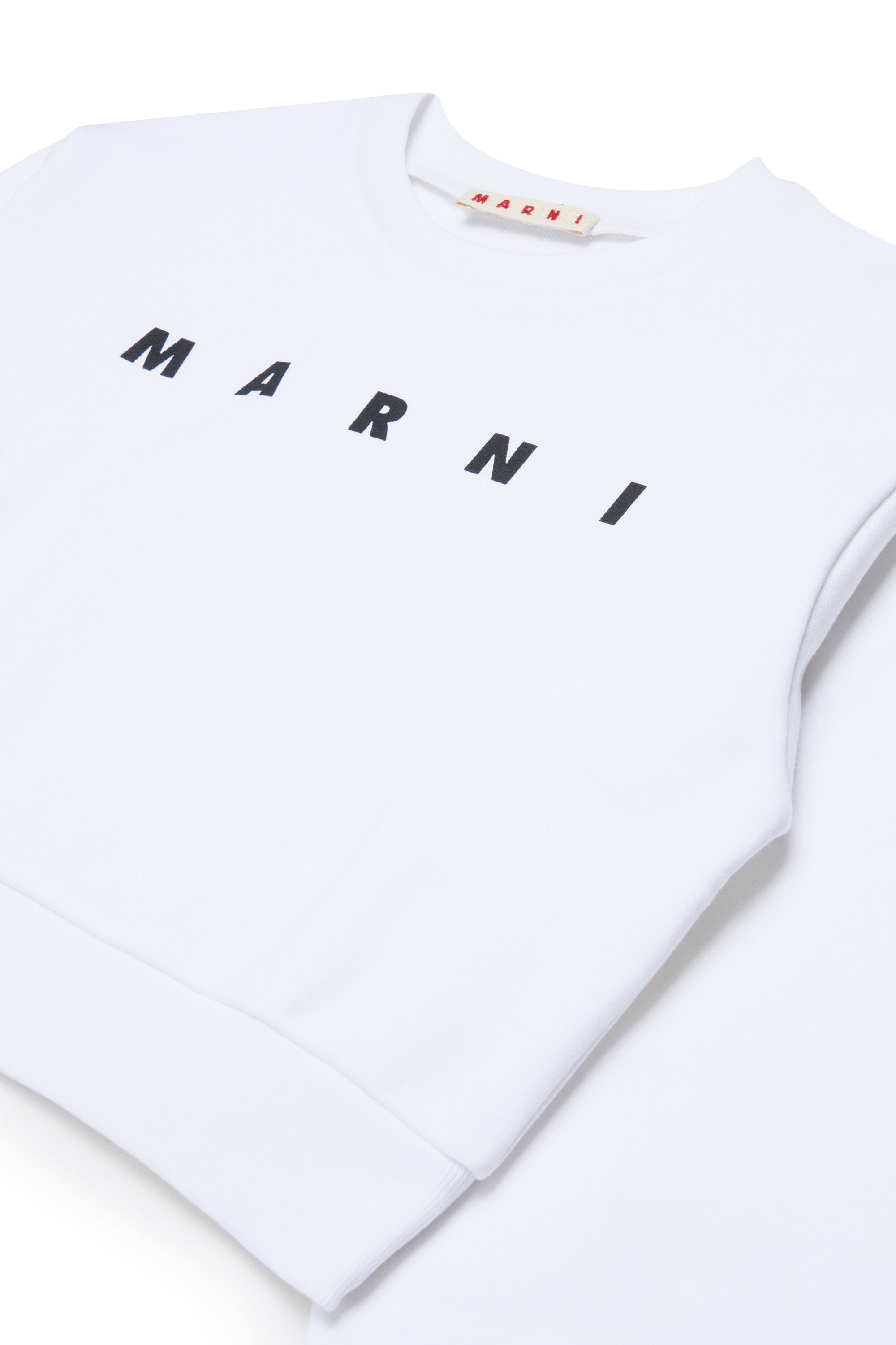 Sweat-shirt col rond avec logo
