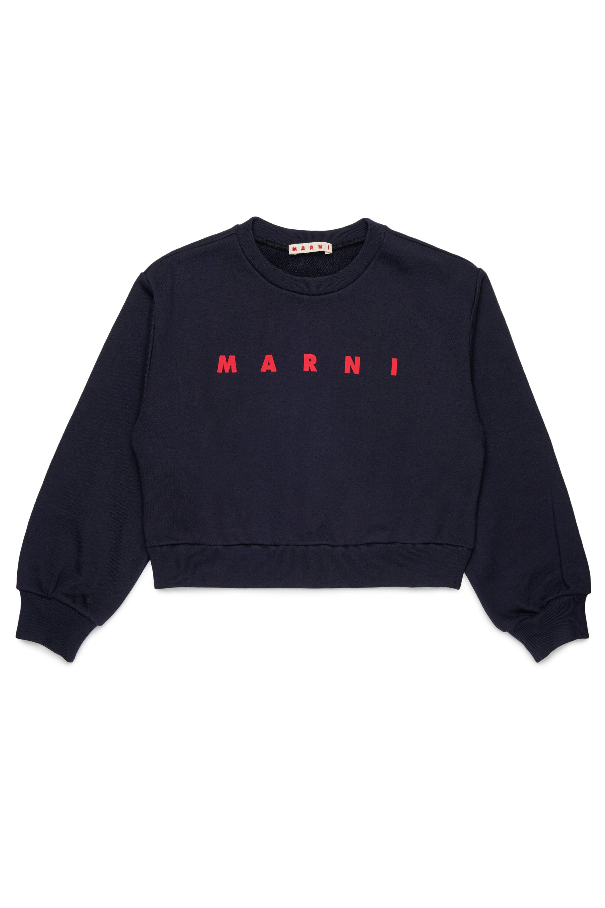 Sweat-shirt col rond avec logo