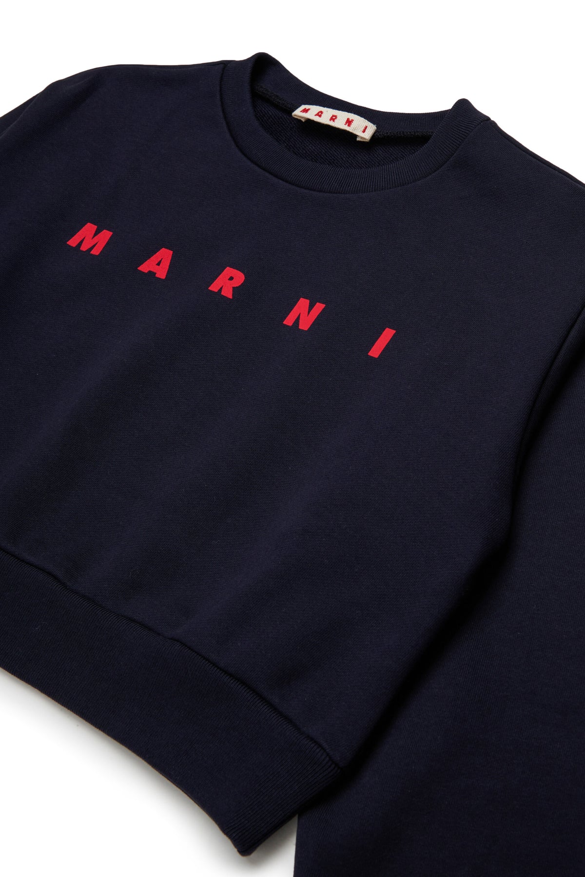 Sweat-shirt col rond avec logo