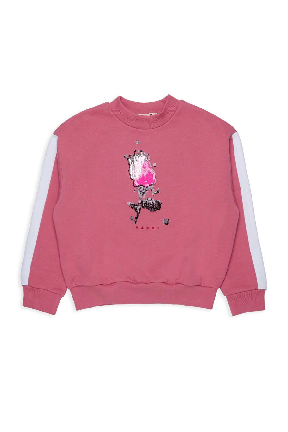 Sweat-shirt col rond avec logo
