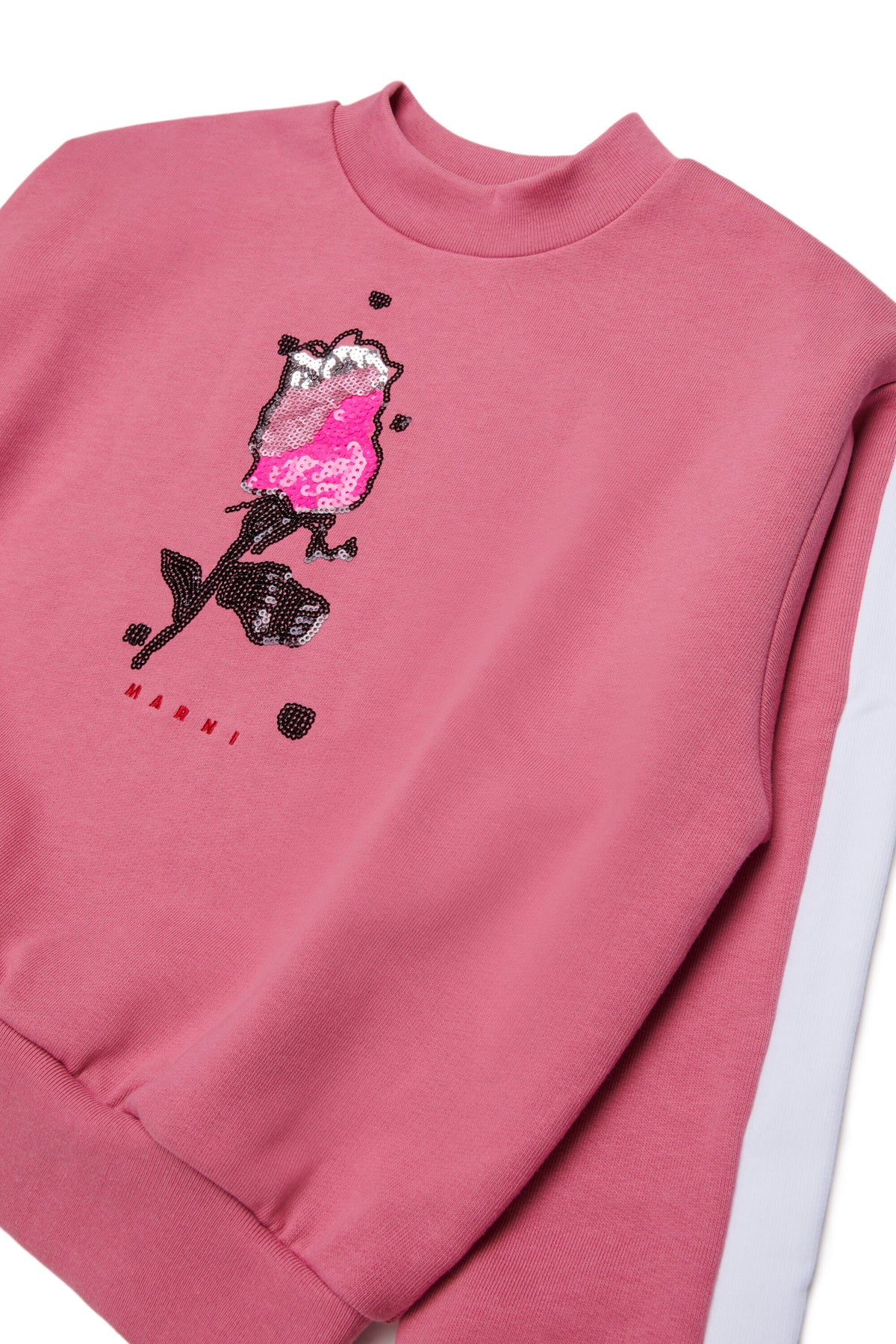 Sweat-shirt col rond avec logo