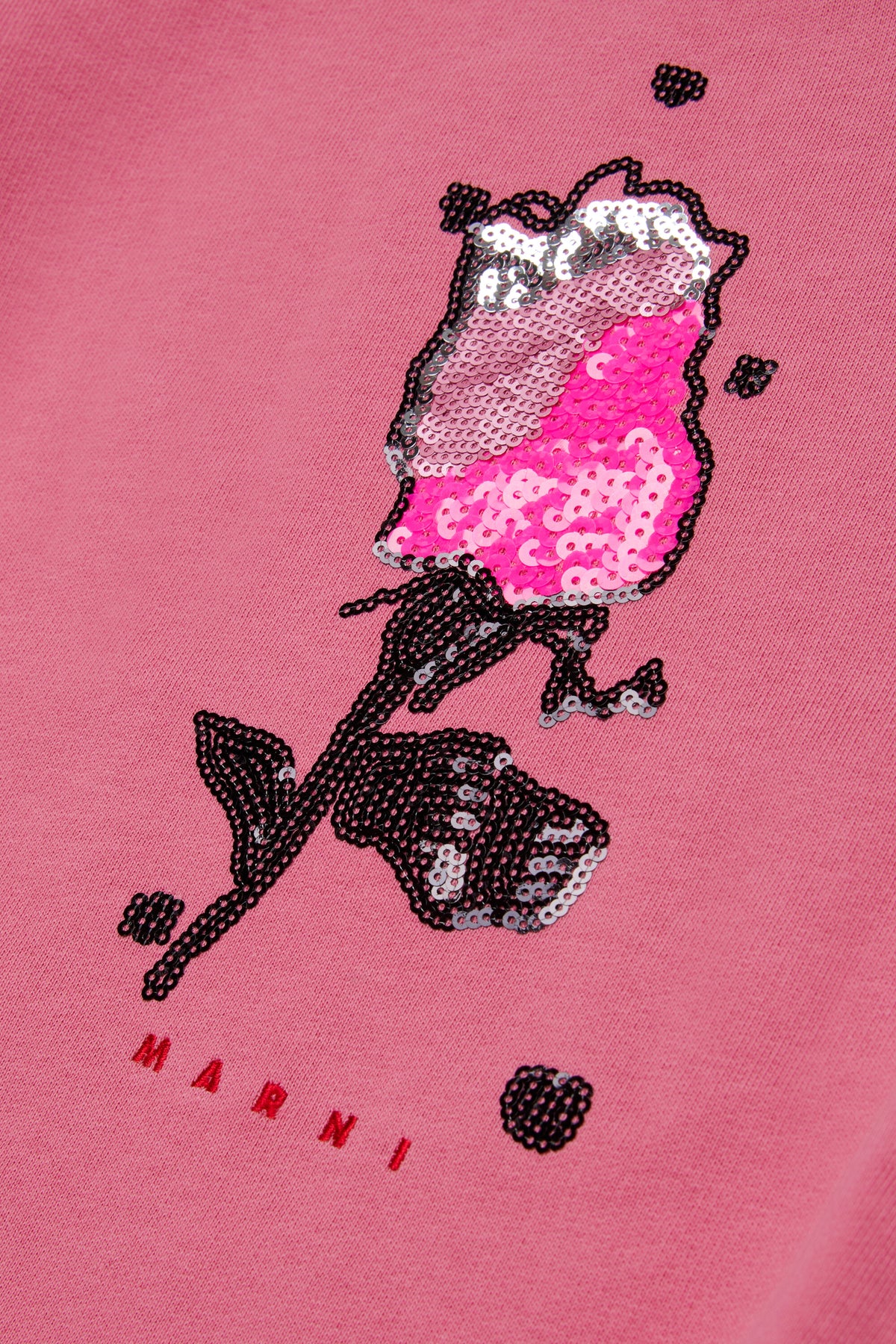 Sweat-shirt col rond avec logo