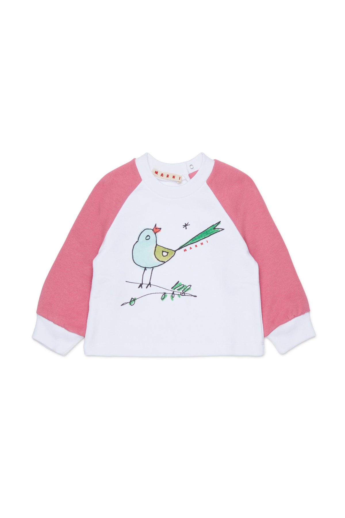 Sweat-shirt col rond avec logo