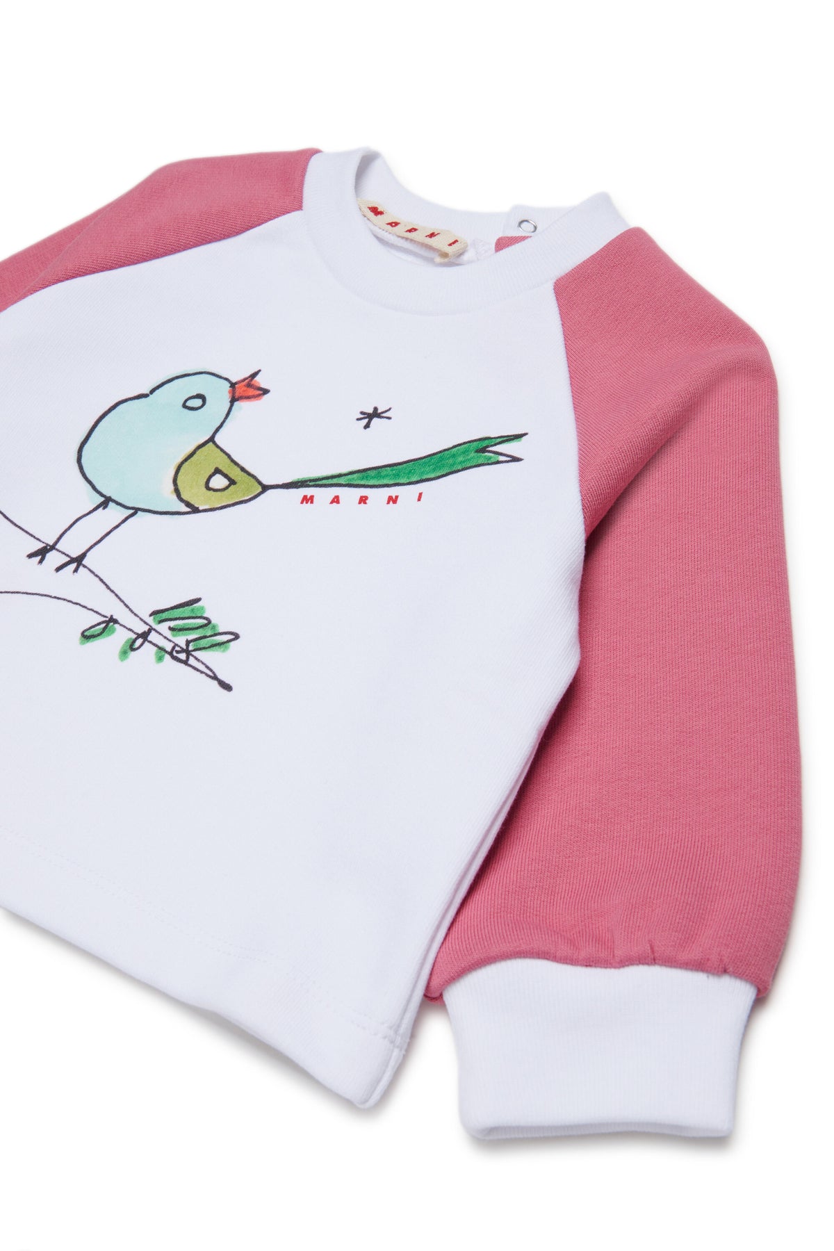 Sweat-shirt col rond avec logo