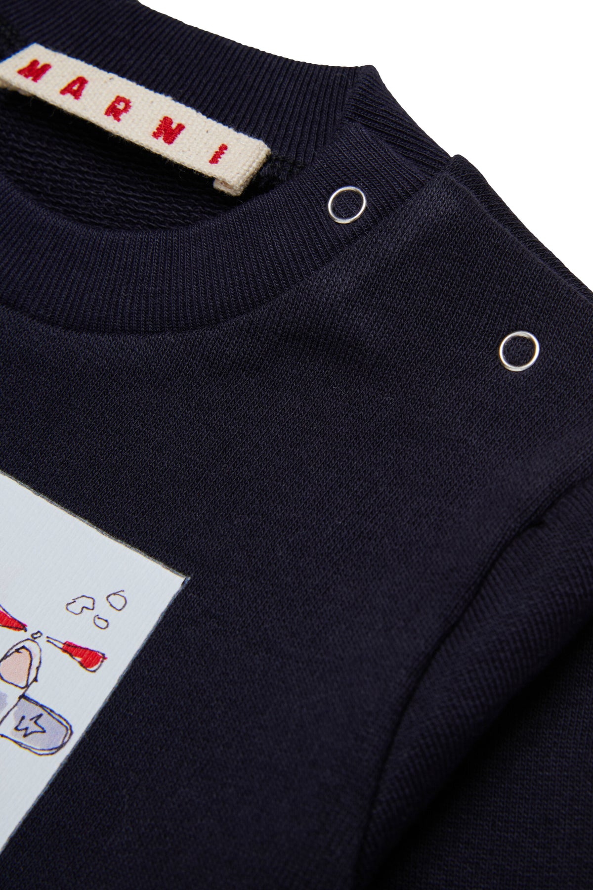Sweat-shirt col rond avec logo