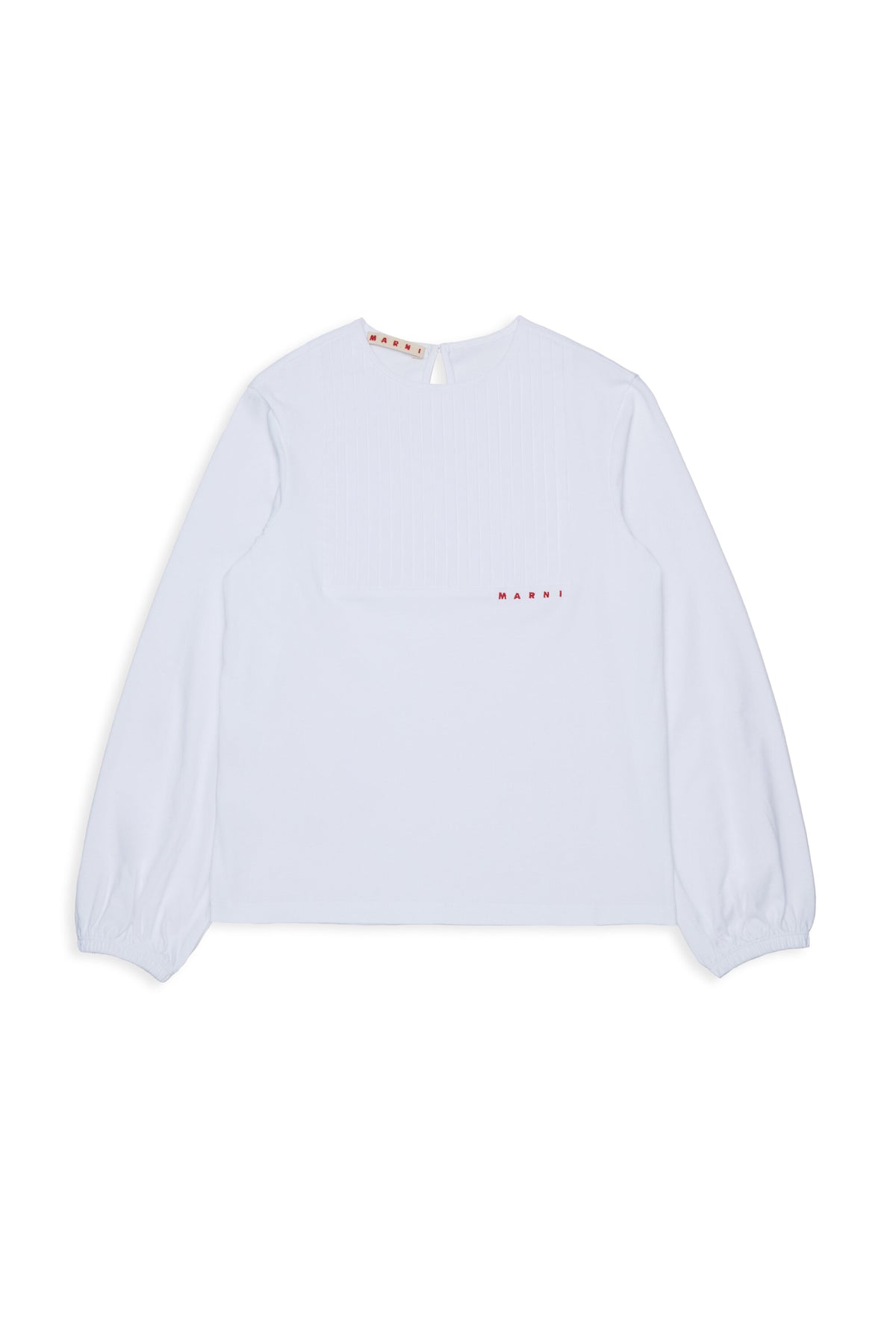 Camiseta de manga larga con detalles delanteros