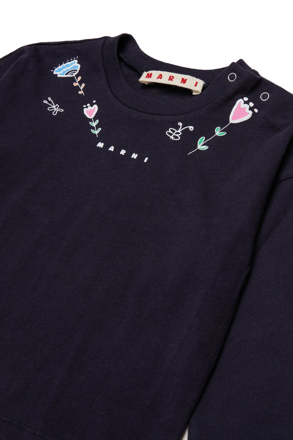 Camiseta de manga larga con logo