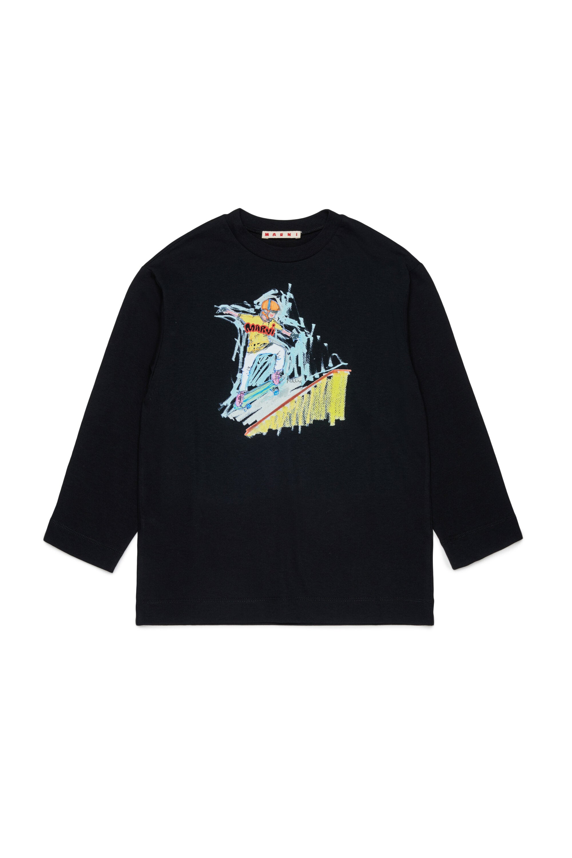 T-shirt à manches longues avec logo