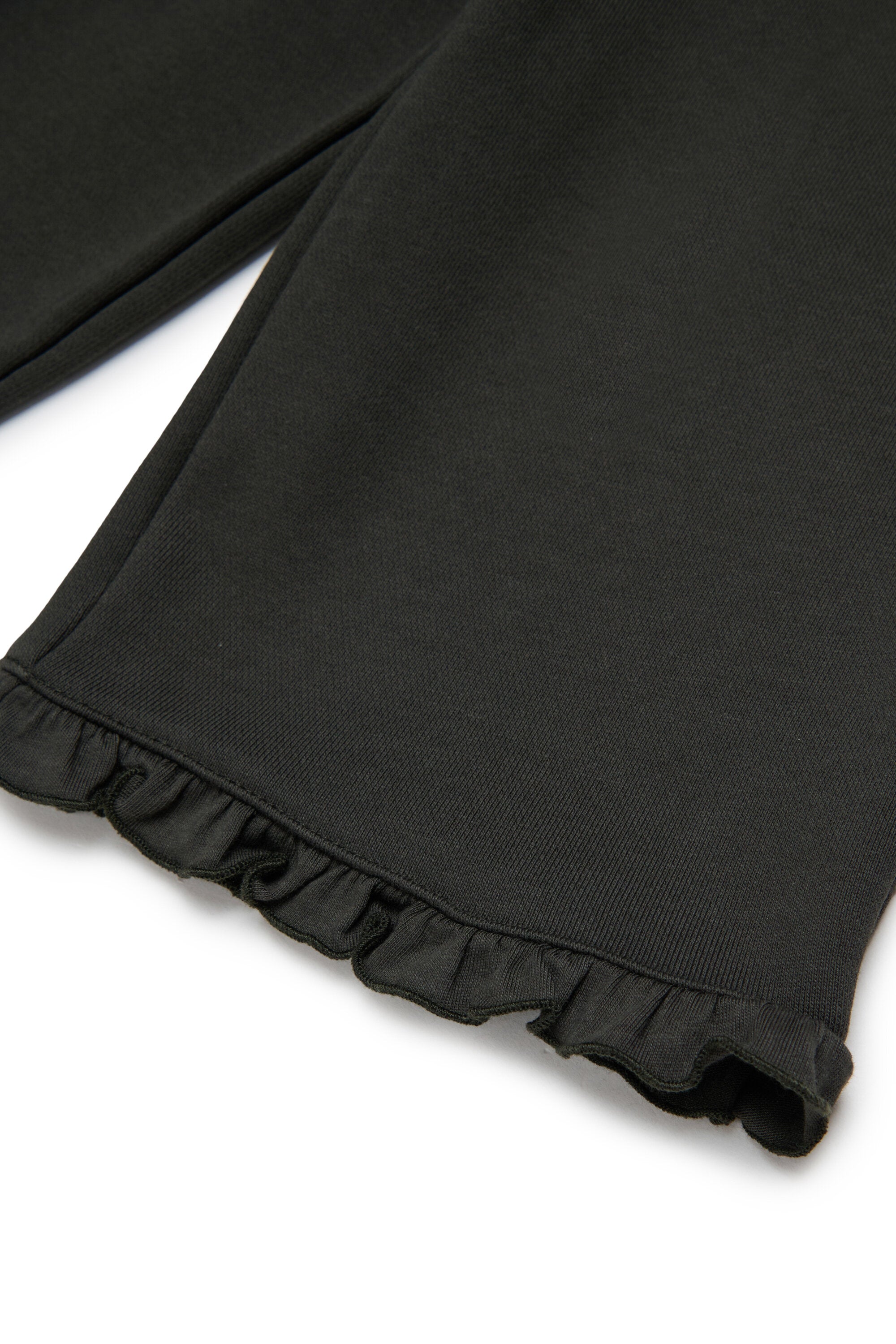 Pantalón de felpa con volantes