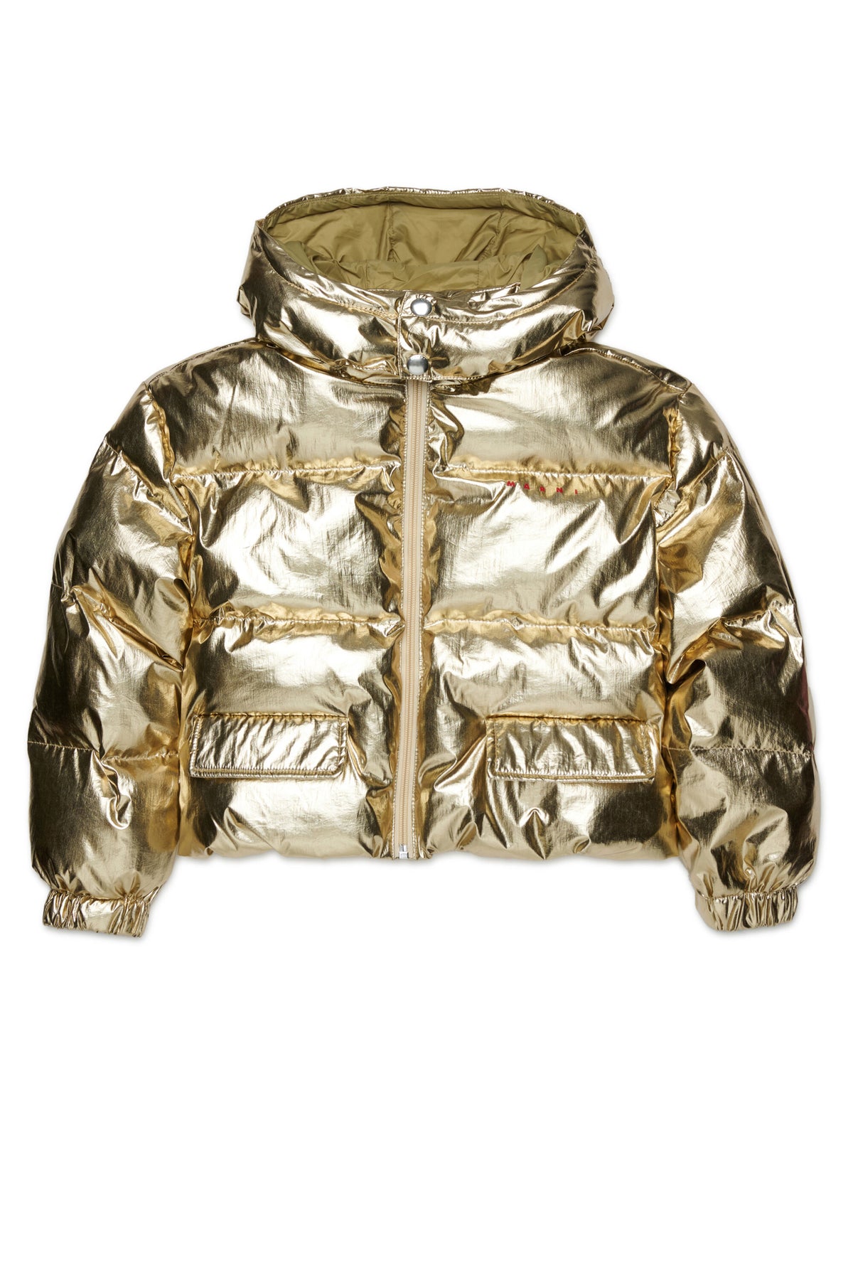 Veste matelassée avec logo imprimé