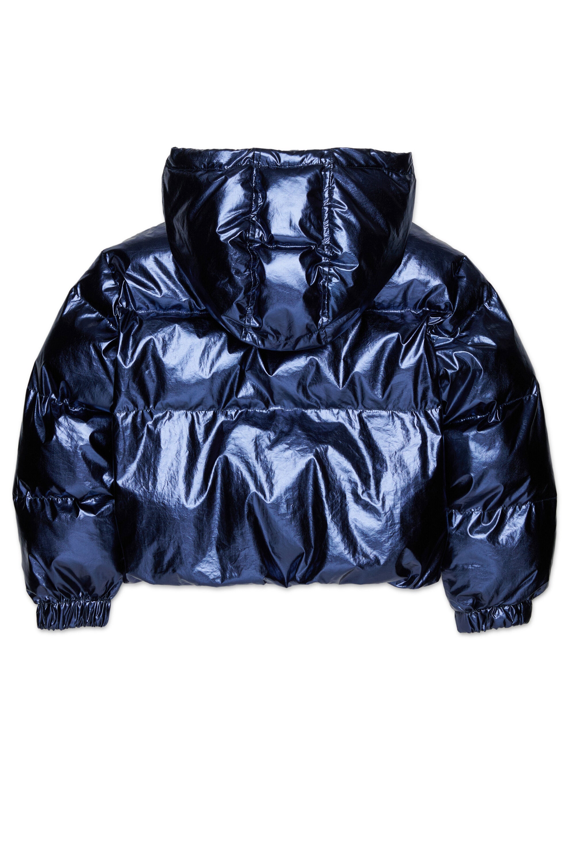 Chaqueta acolchada con logo estampado