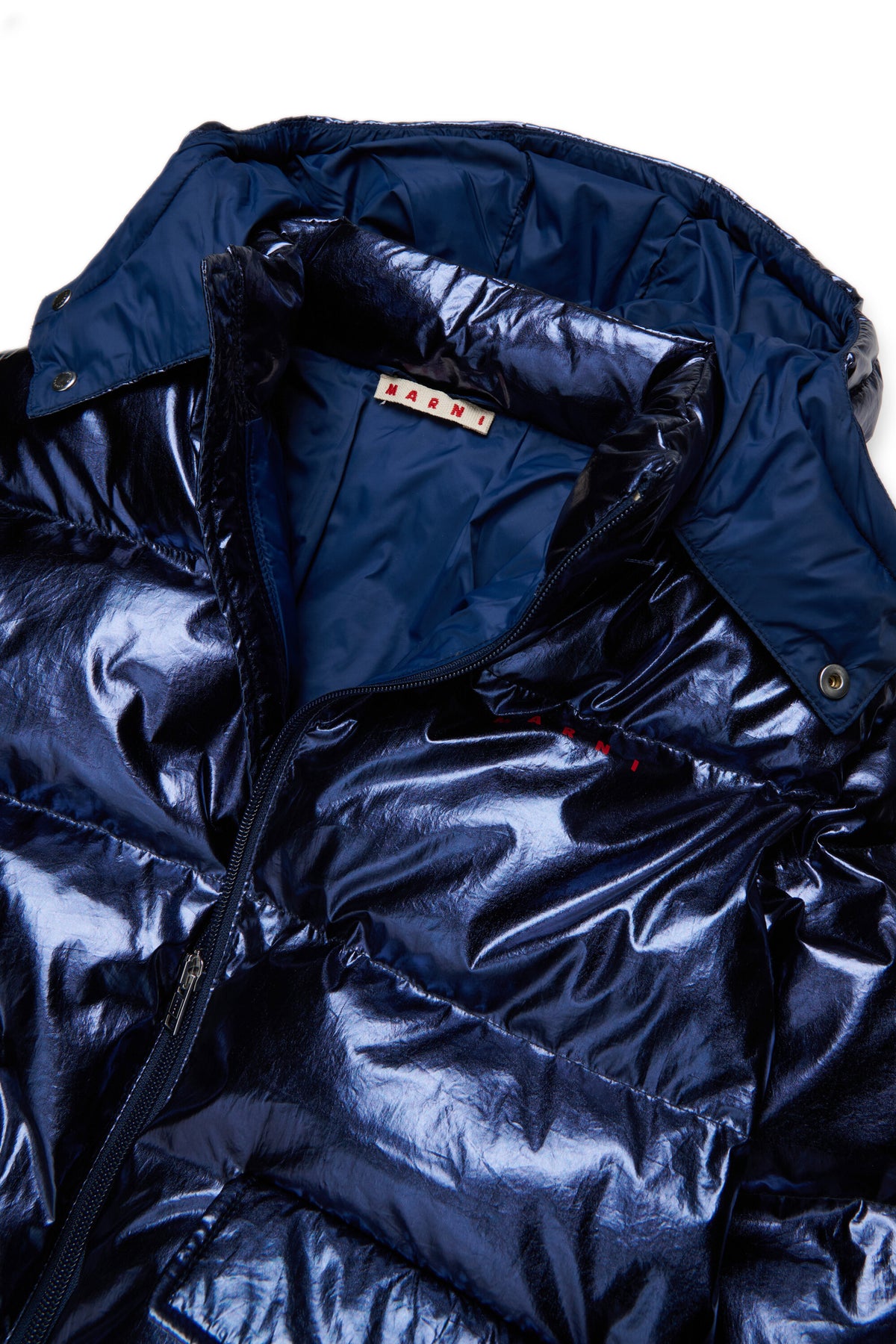 Veste matelassée avec logo imprimé