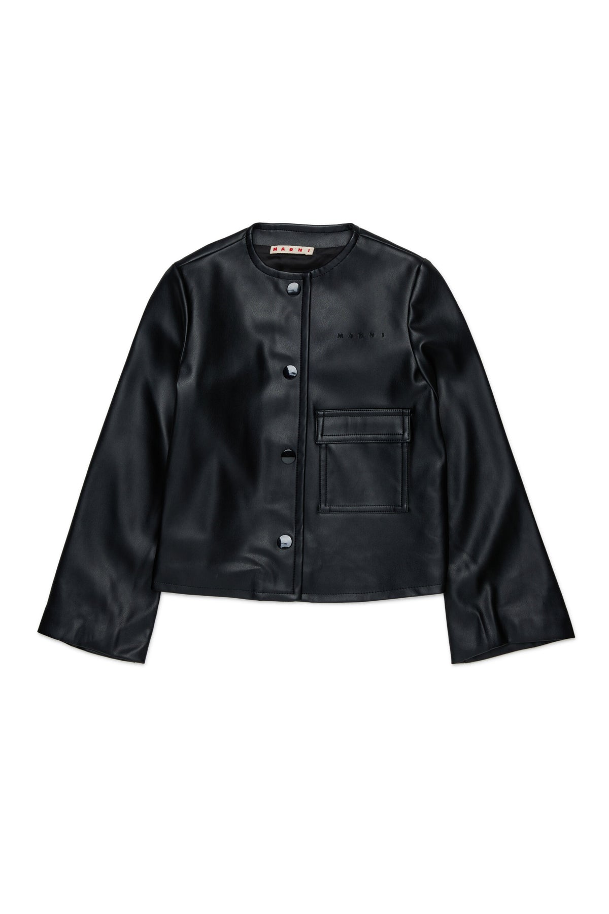 Veste col rond avec logo imprimé